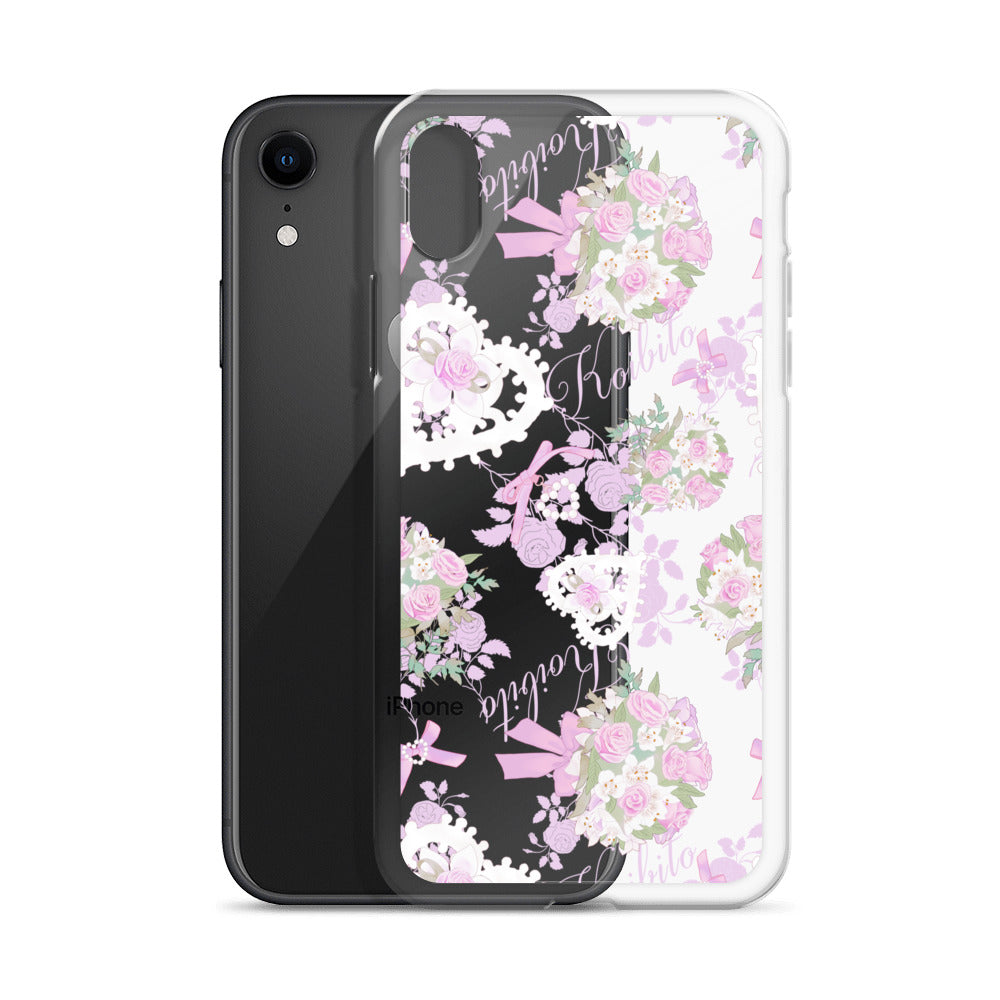 Stylish Anniversary iPhone® Clear Case offers protection from scratches and easy access with its flexible design.