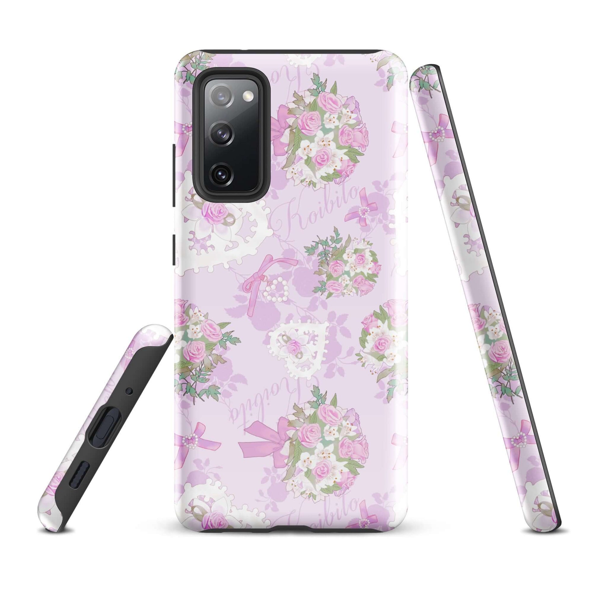Stylish and durable, the Anniversary Samsung® Tough Case features a floral design to protect your phone beautifully.