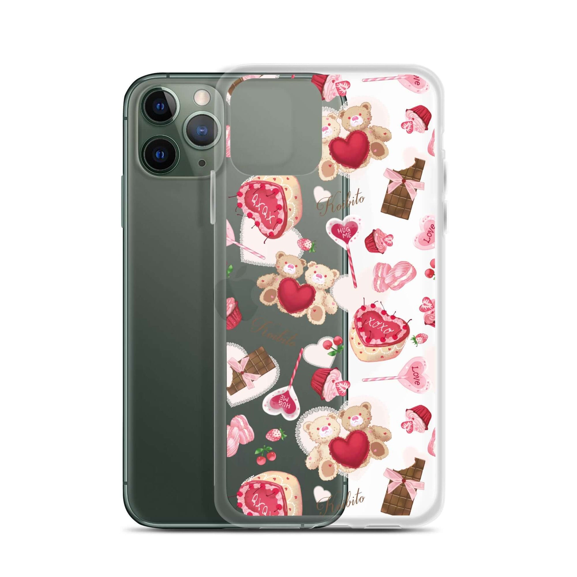 Protect your iPhone® with the Sugar Sweetheart iPhone® Clear Case featuring adorable designs and flexible protection.