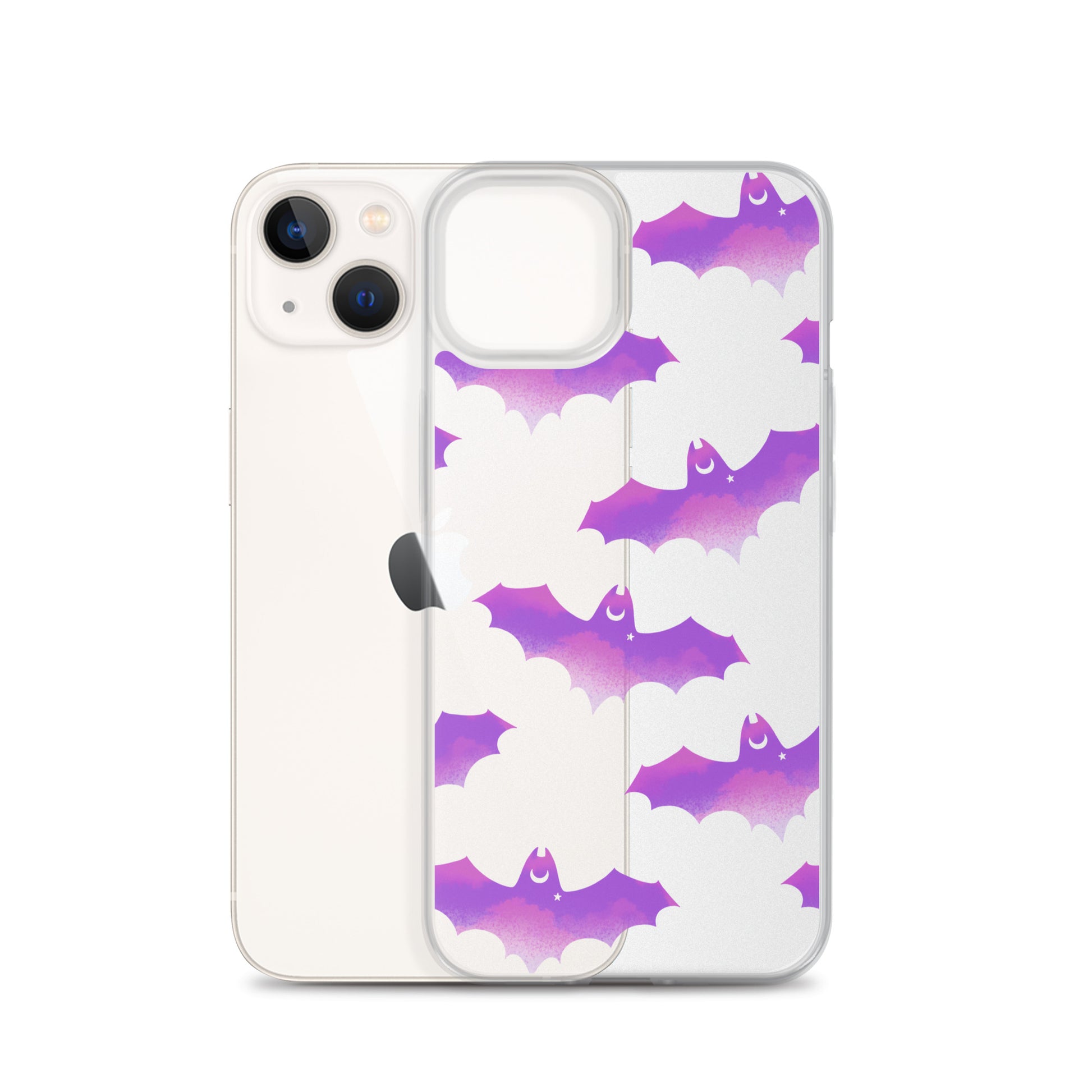 Sleek Aensland iPhone® Clear Case protects against scratches with a solid back and flexible, see-through sides.