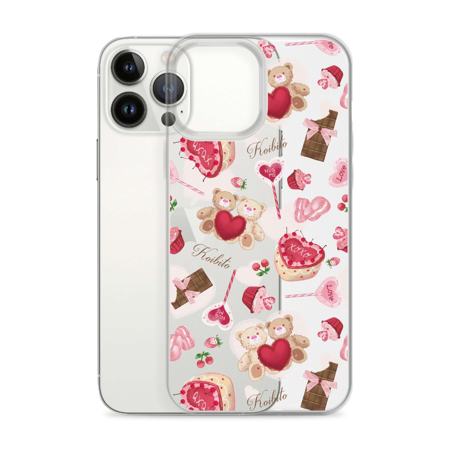 Stylish Sugar Sweetheart iPhone® Clear Case blends protection with a cute, colorful design for ultimate phone safety.