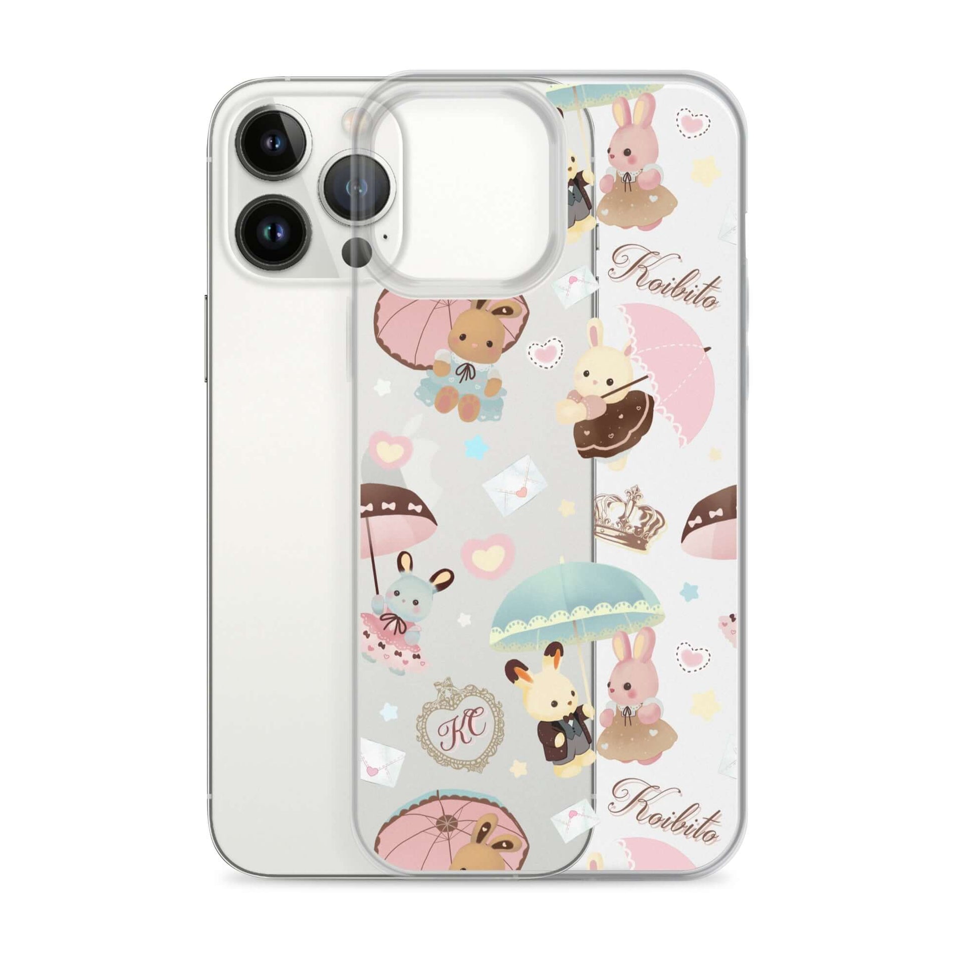 Protect your phone with the stylish Parasol Bunny iPhone® Clear Case, featuring a cute bunny design and flexible fit.