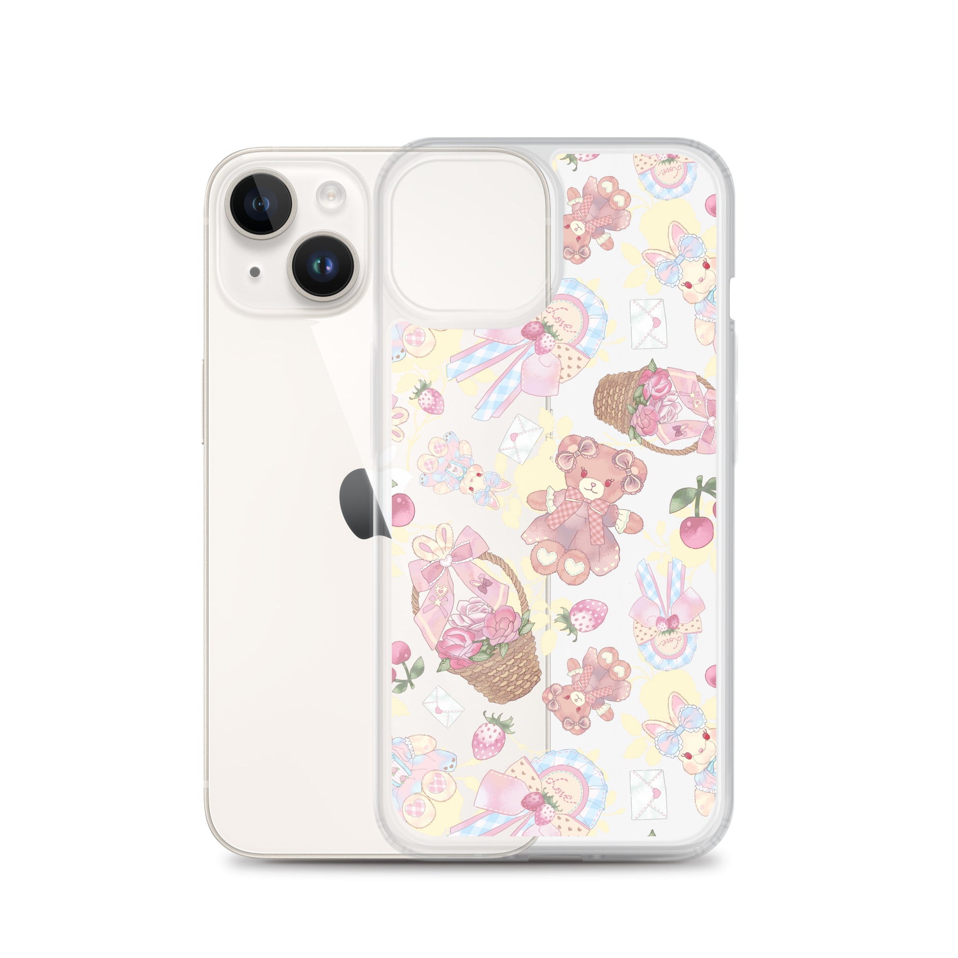 Discover the Sweet Teddy iPhone® Clear Case, featuring a cute design and superior protection against scratches and dirt.