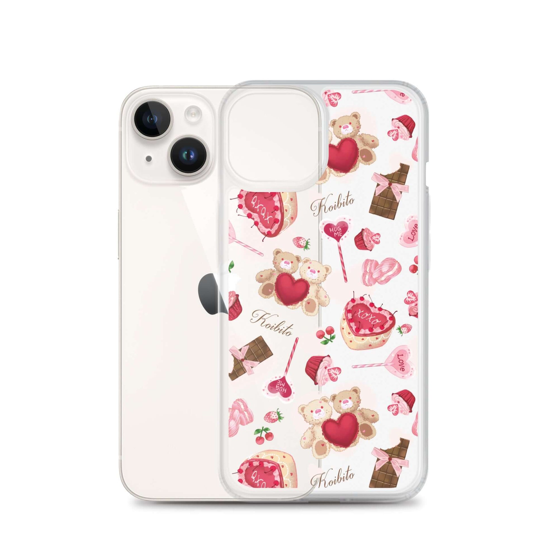 Protect your iPhone® with the stylish Sugar Sweetheart iPhone® Clear Case, featuring a cute design and durable materials.