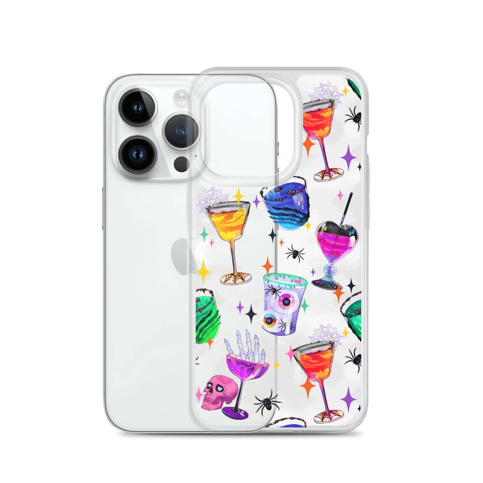 Protect your iPhone with the stylish Monster Party iPhone® Clear Case, featuring fun, colorful designs.