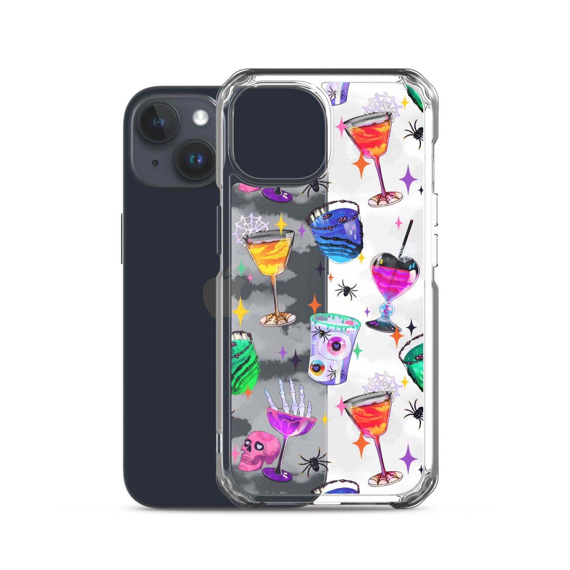 Sleek Monster Party iPhone® Clear Case offers durable protection and trendy design for your phone's safety.