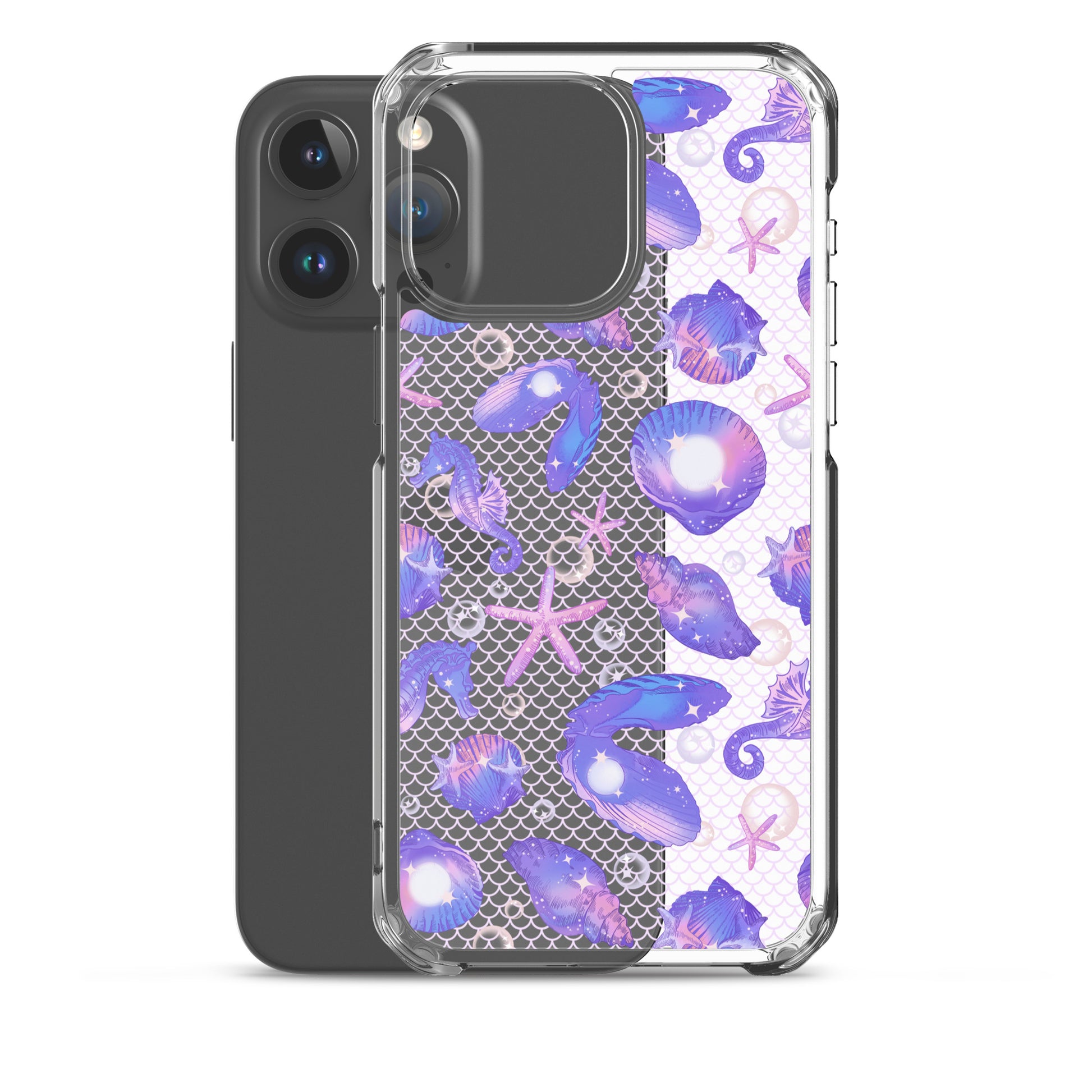 Stylish Sea Princess iPhone® Clear Case offers robust protection from scratches and dirt with a sleek design.