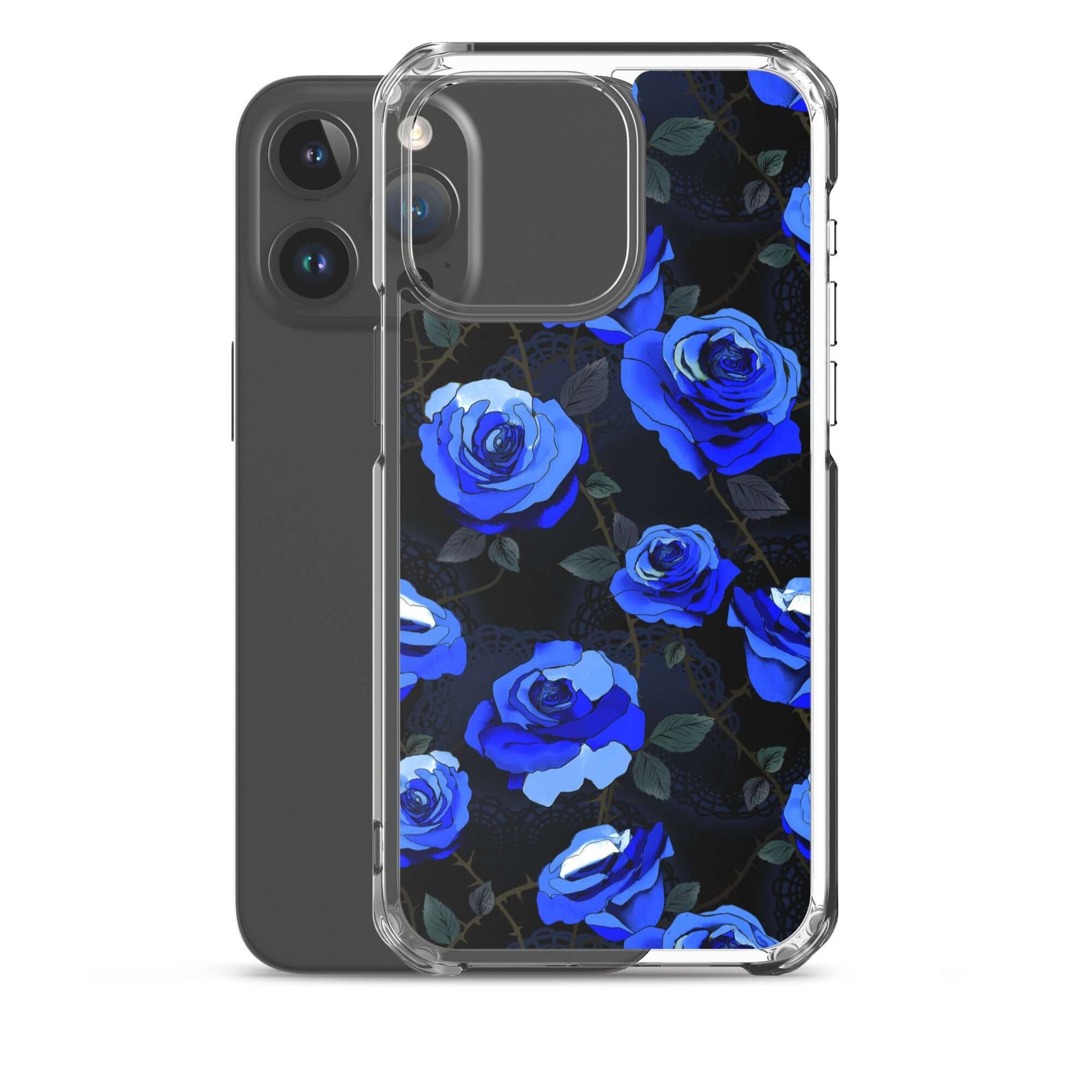 Protect your iPhone® with the stylish Enchanted Rose iPhone® Clear Case, featuring a flexible, durable design.