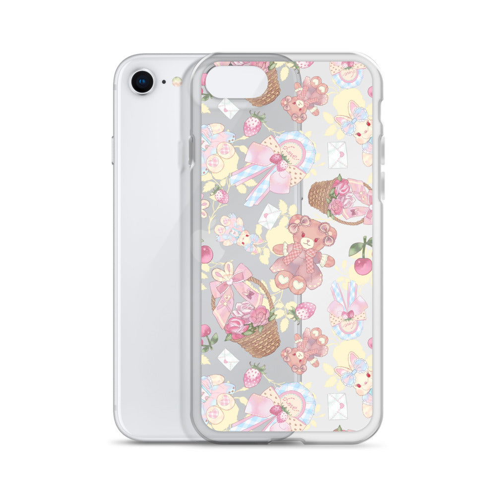 Protect your iPhone® with the Sweet Teddy iPhone® Clear Case featuring adorable designs and flexible, durable materials.