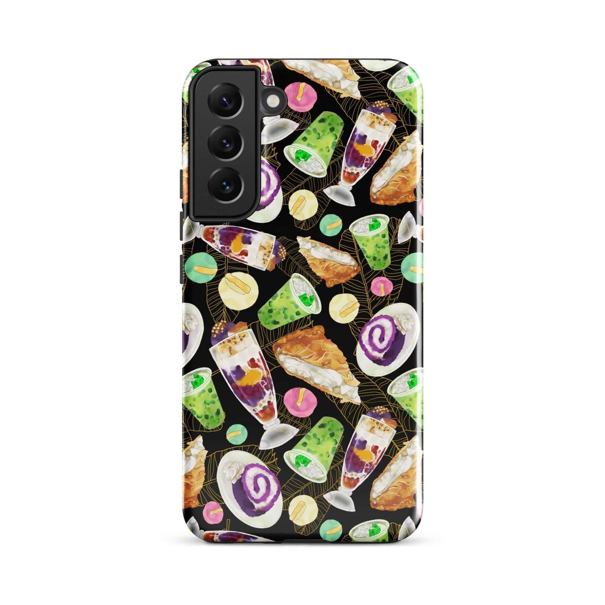 Celebrate Filipino cuisine with the vibrant Filipino Dessert Samsung® Tough Case, perfect for sweet enthusiasts.