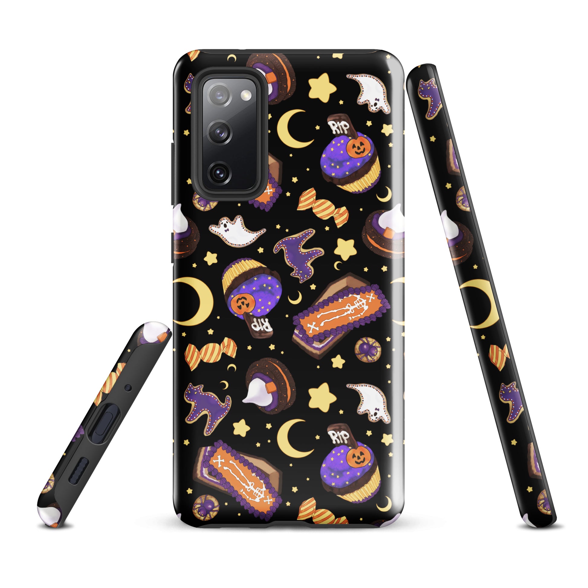 Stylish Halloween Treat Samsung® Tough Case featuring festive designs, combining durability with artistic flair.