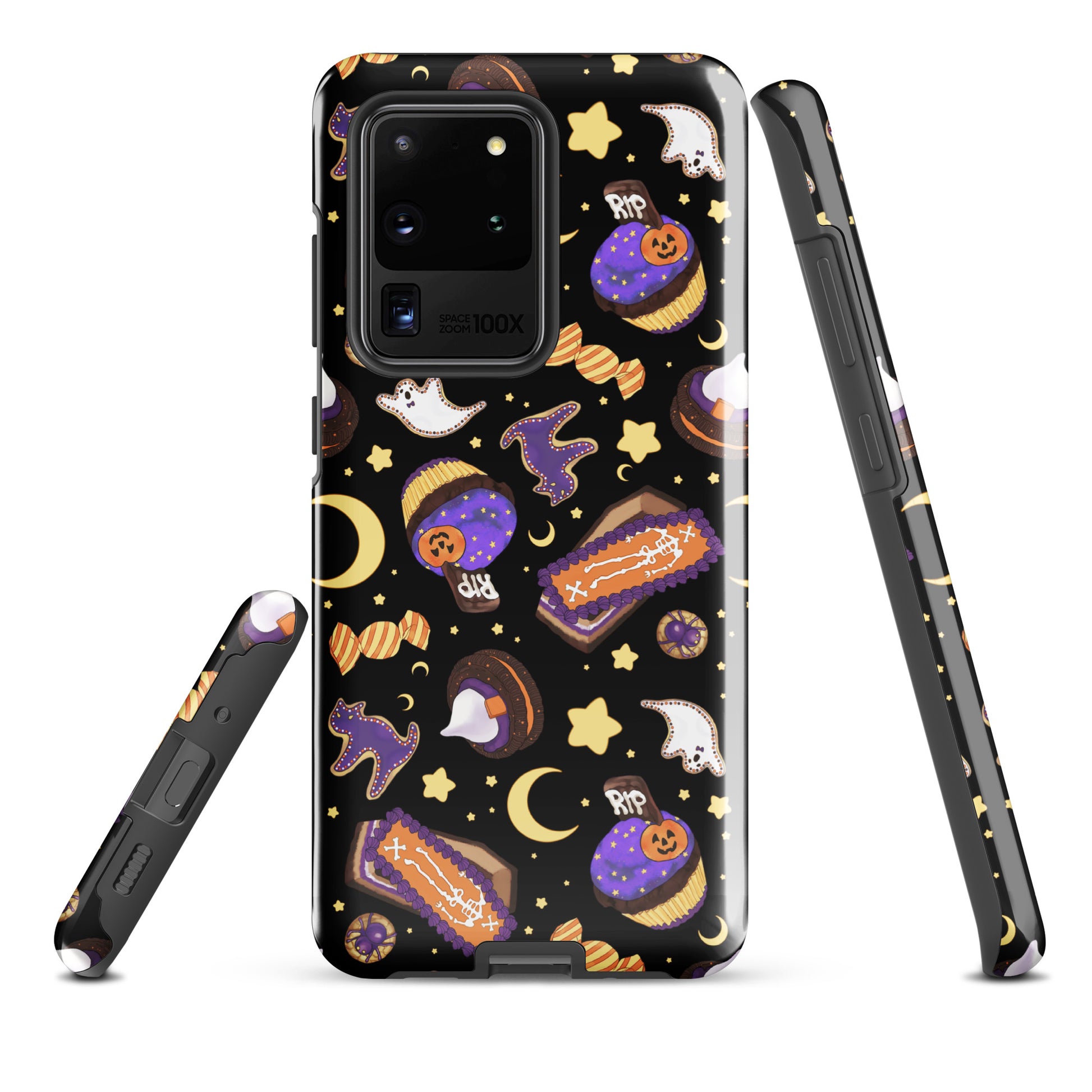 Stylish Halloween Treat Samsung® Tough Case features vibrant designs for ultimate protection and durability.