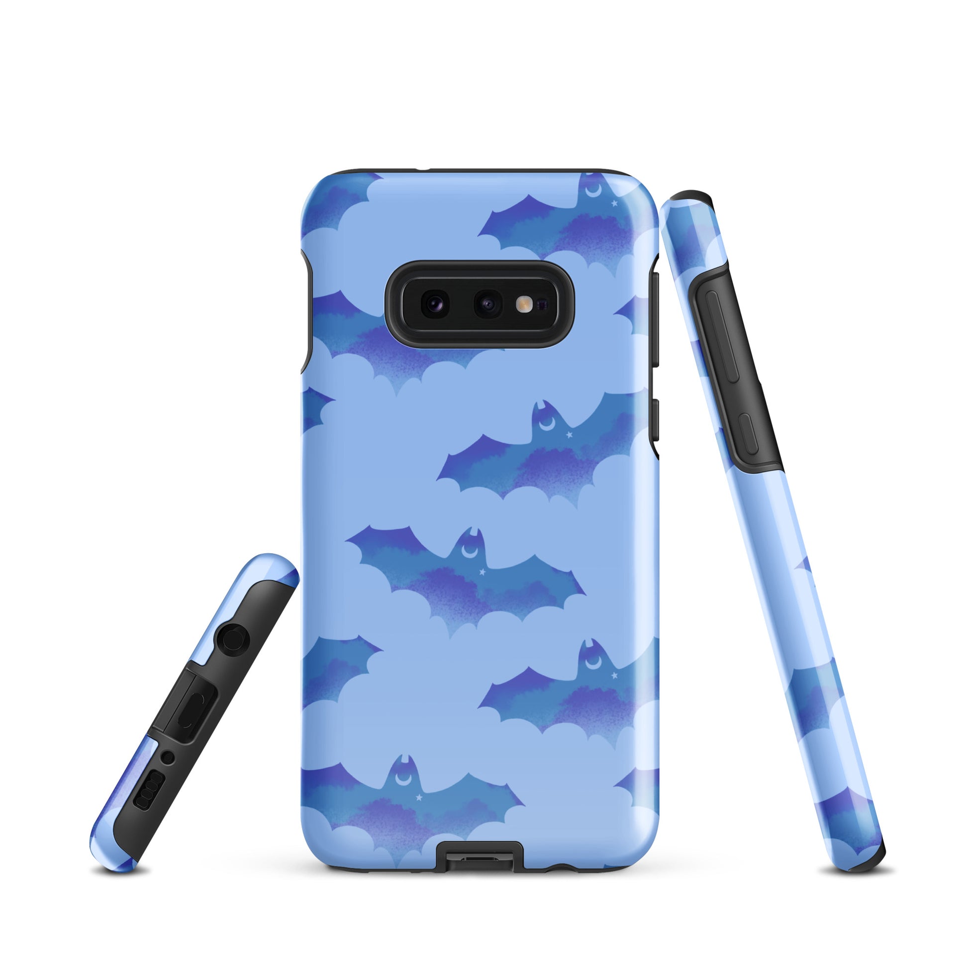 Stylishly protect your phone with the Lilith Samsung® Tough Case, featuring a durable bat design for added flair.