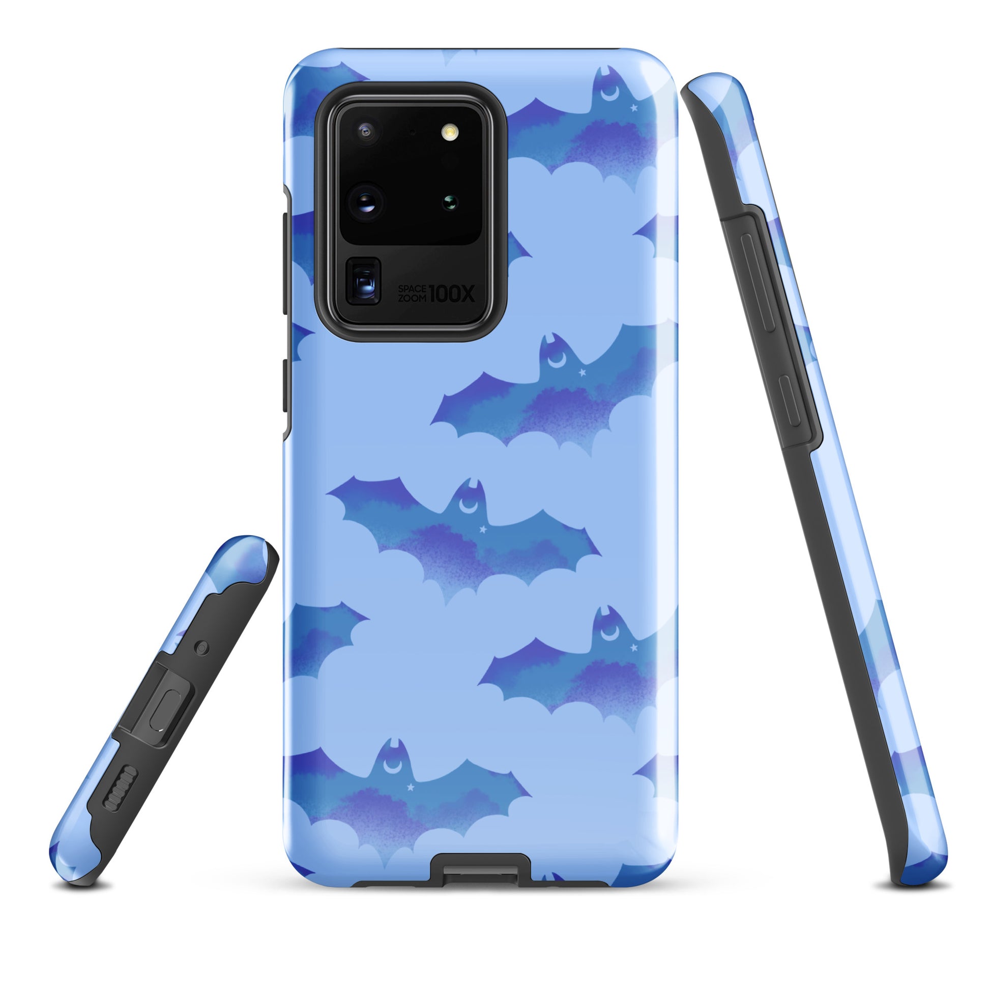 Stylish Lilith Samsung® Tough Case with bat design, offering durability and protection for your Samsung Galaxy S20 Ultra.