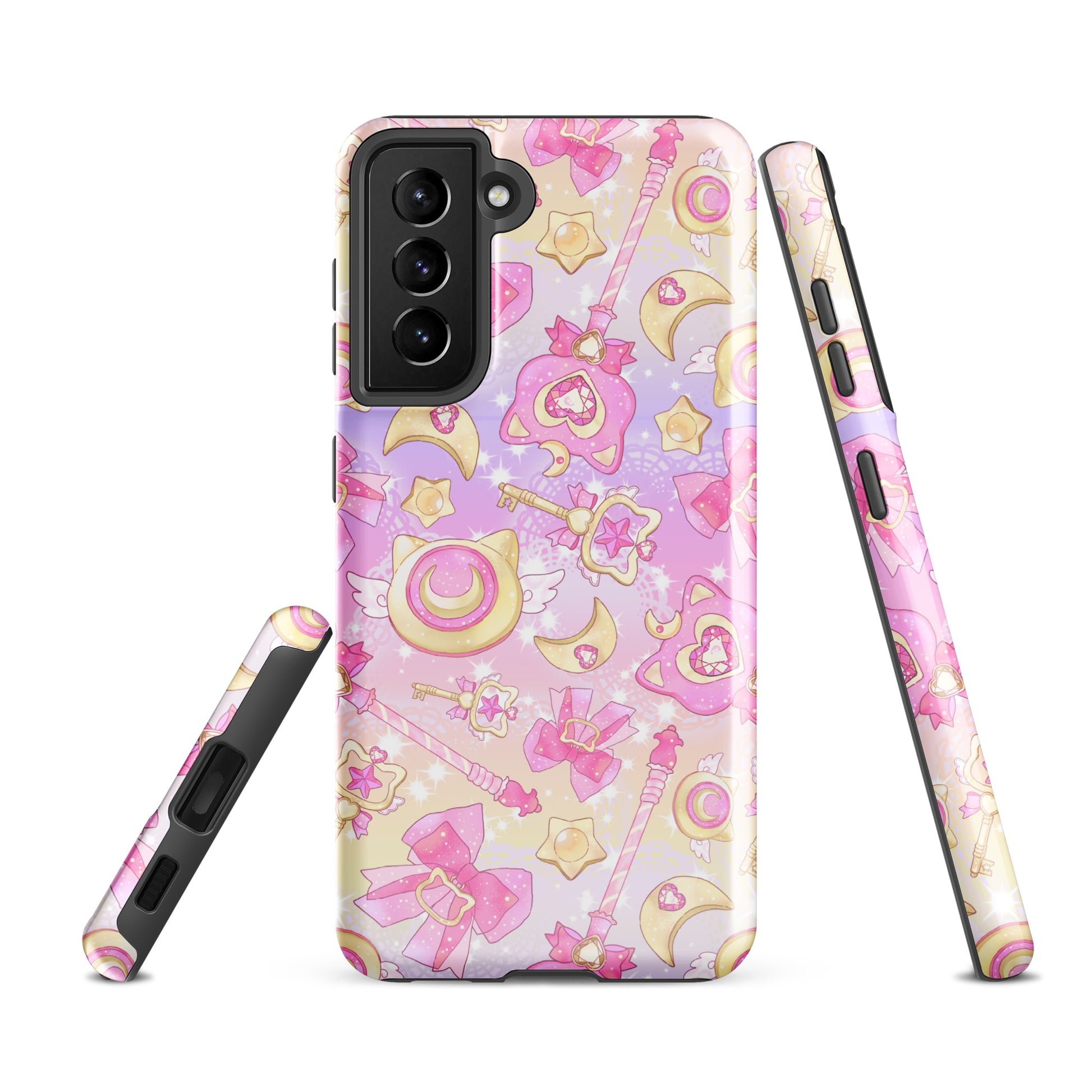 Stylish Magical Girl Samsung® Tough Case showcasing whimsical designs, perfect for protecting your phone in style.