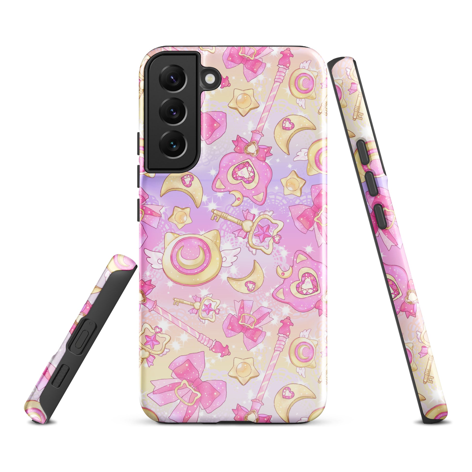 Stylish Magical Girl Samsung® Tough Case with a colorful design, perfect for protecting your phone in style!