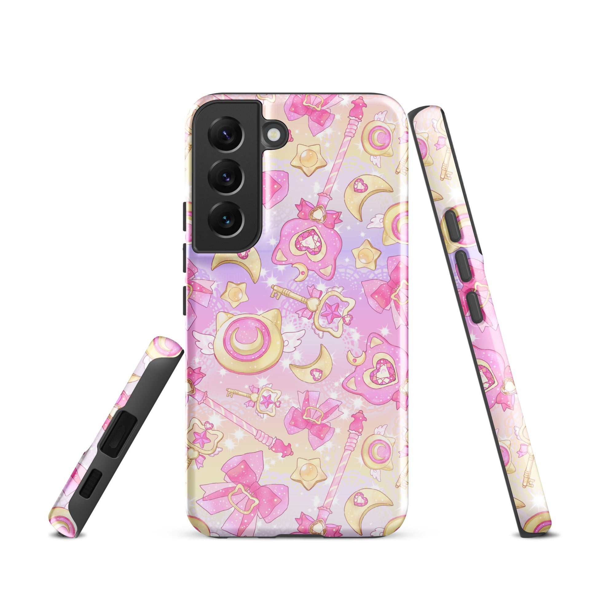 Protect your phone with the Magical Girl Samsung® Tough Case, featuring vibrant magical-themed designs.