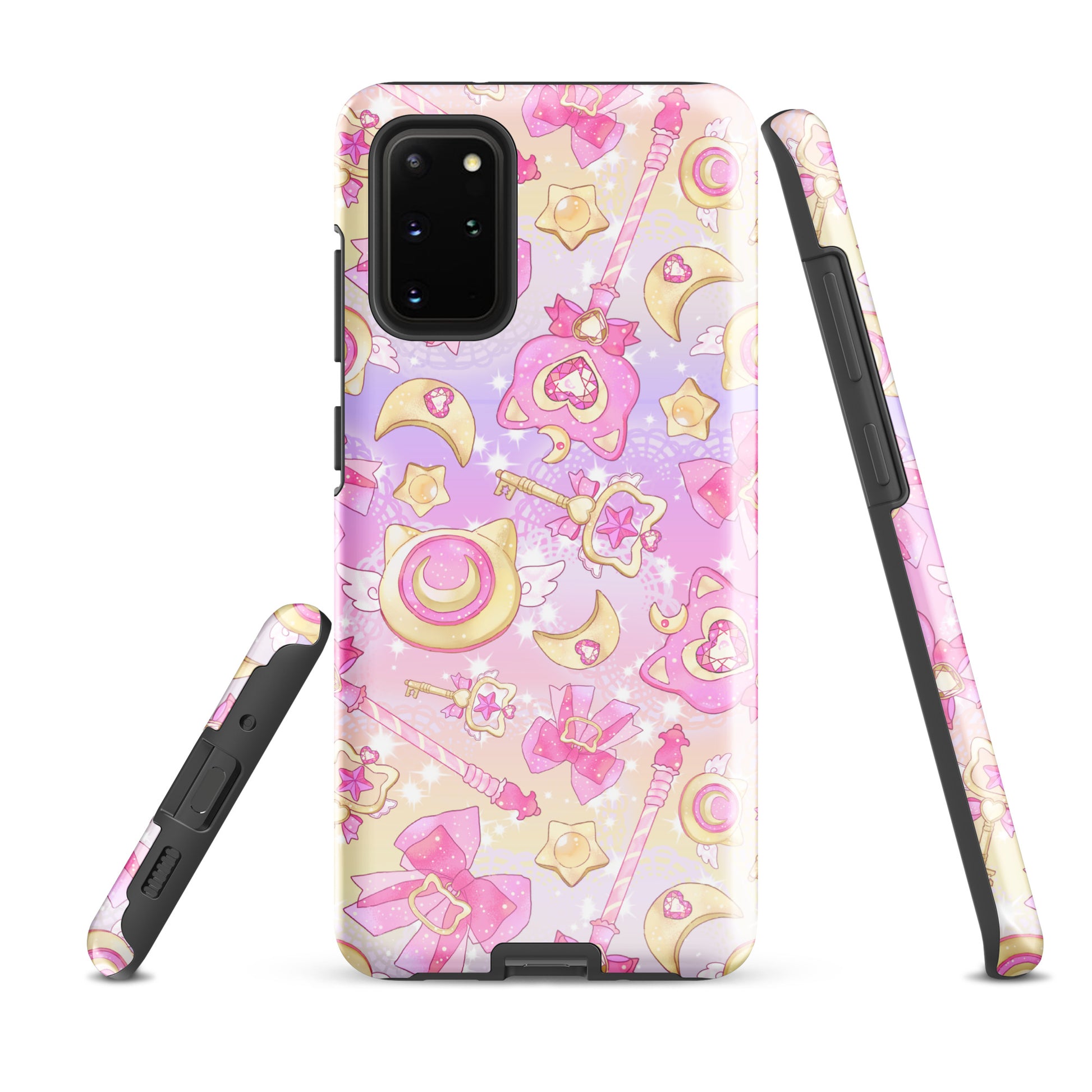 Colorful Magical Girl Samsung® Tough Case featuring adorable charms and designs for stylish phone protection.