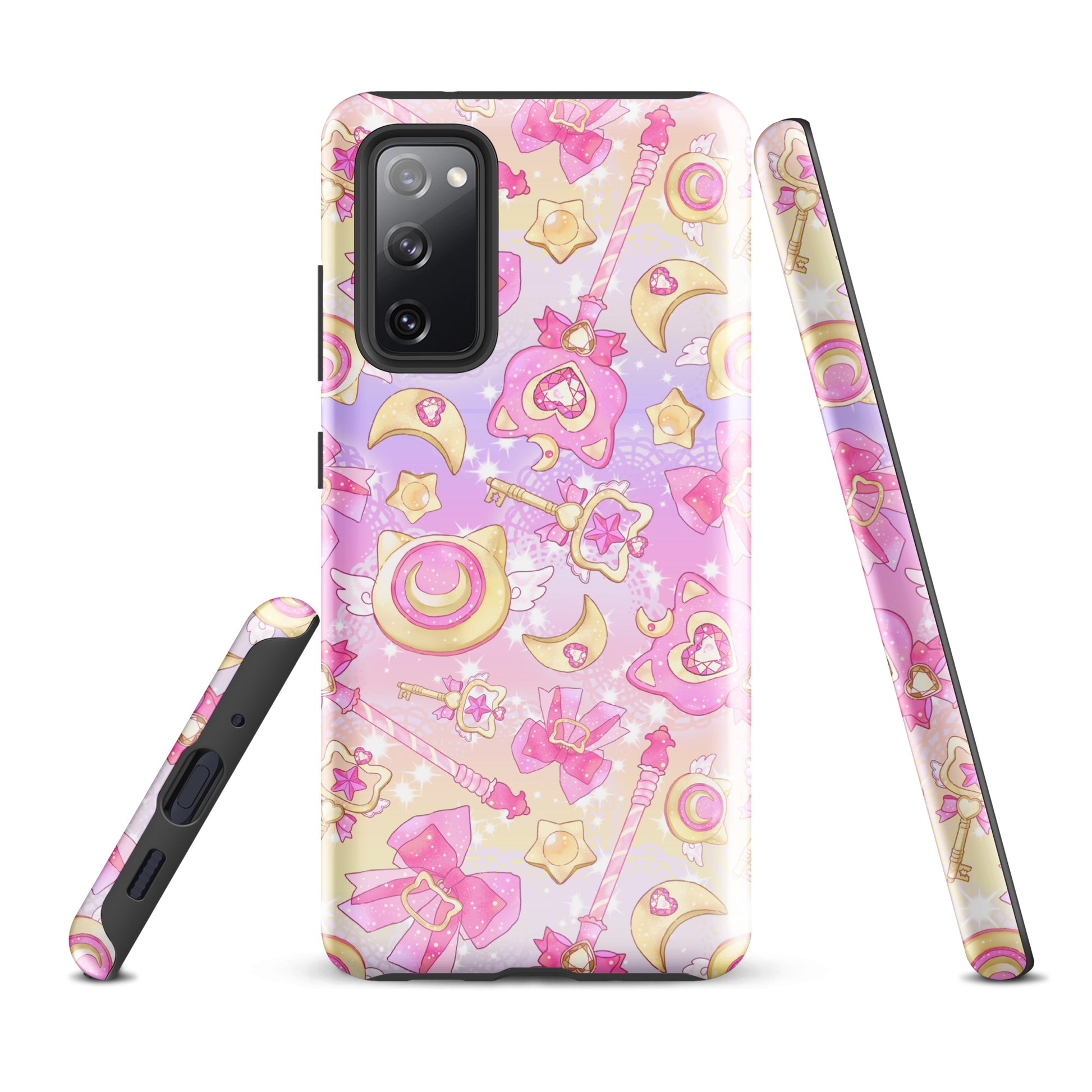 Vibrant Magical Girl Samsung® Tough Case featuring enchanting designs for stylish protection on your phone.