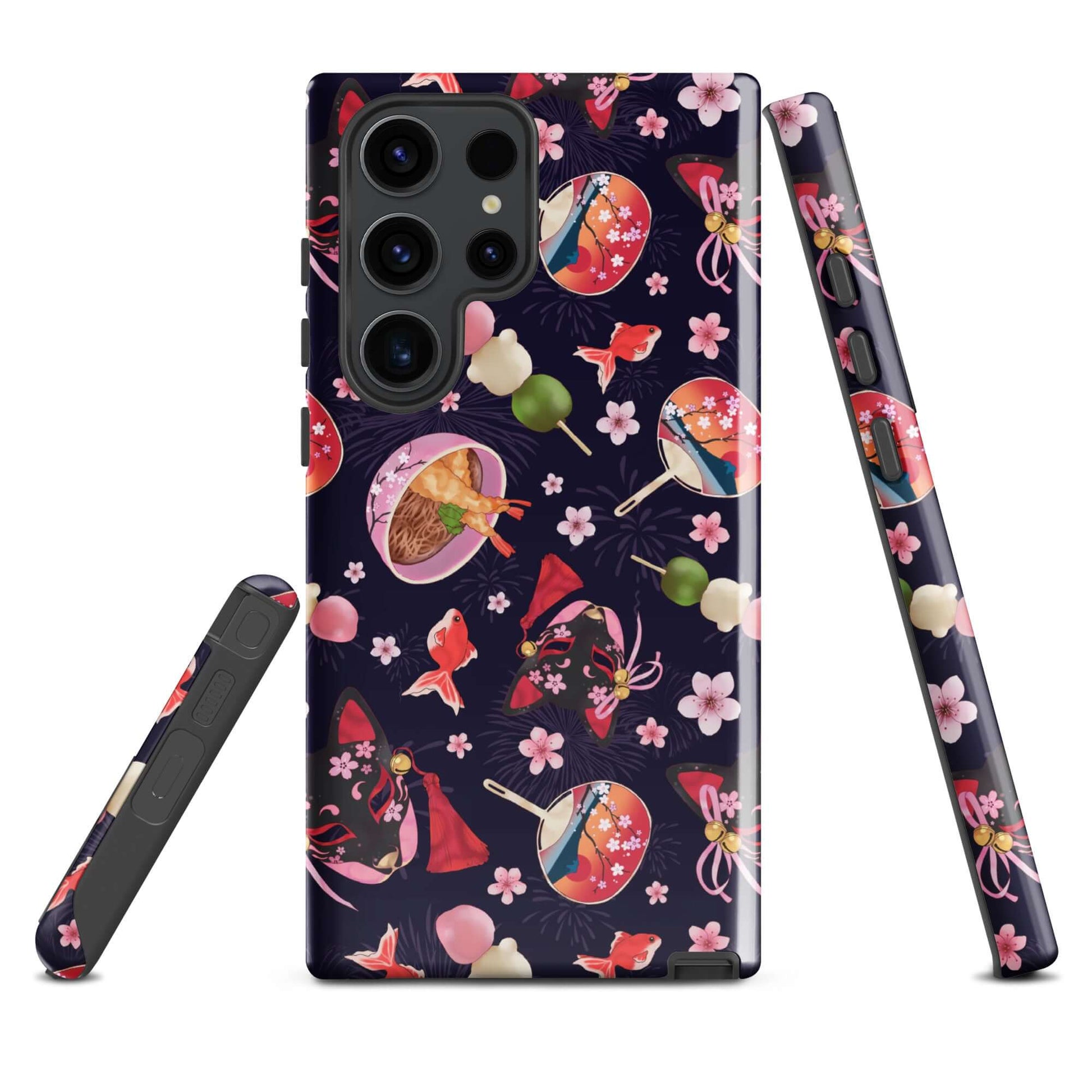 Stylish Matsuri Samsung® Tough Case featuring vibrant designs, ensuring durability and protection for your Galaxy S23 Ultra.