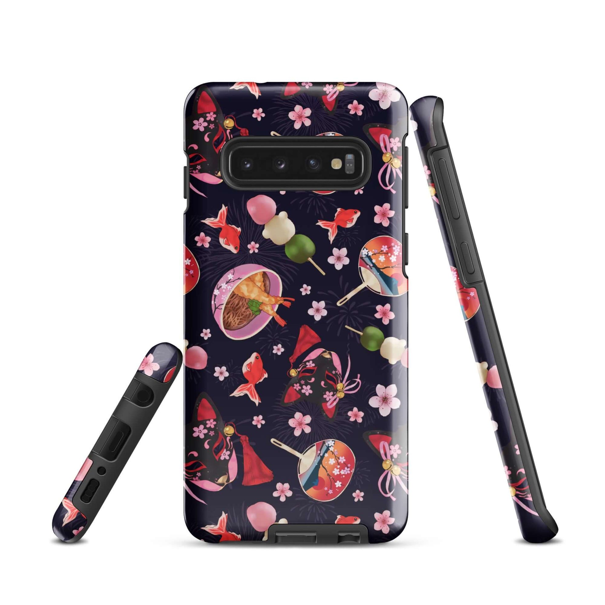 Stylish Matsuri Samsung® Tough Case featuring vibrant designs, ensuring your phone stays safe and chic.