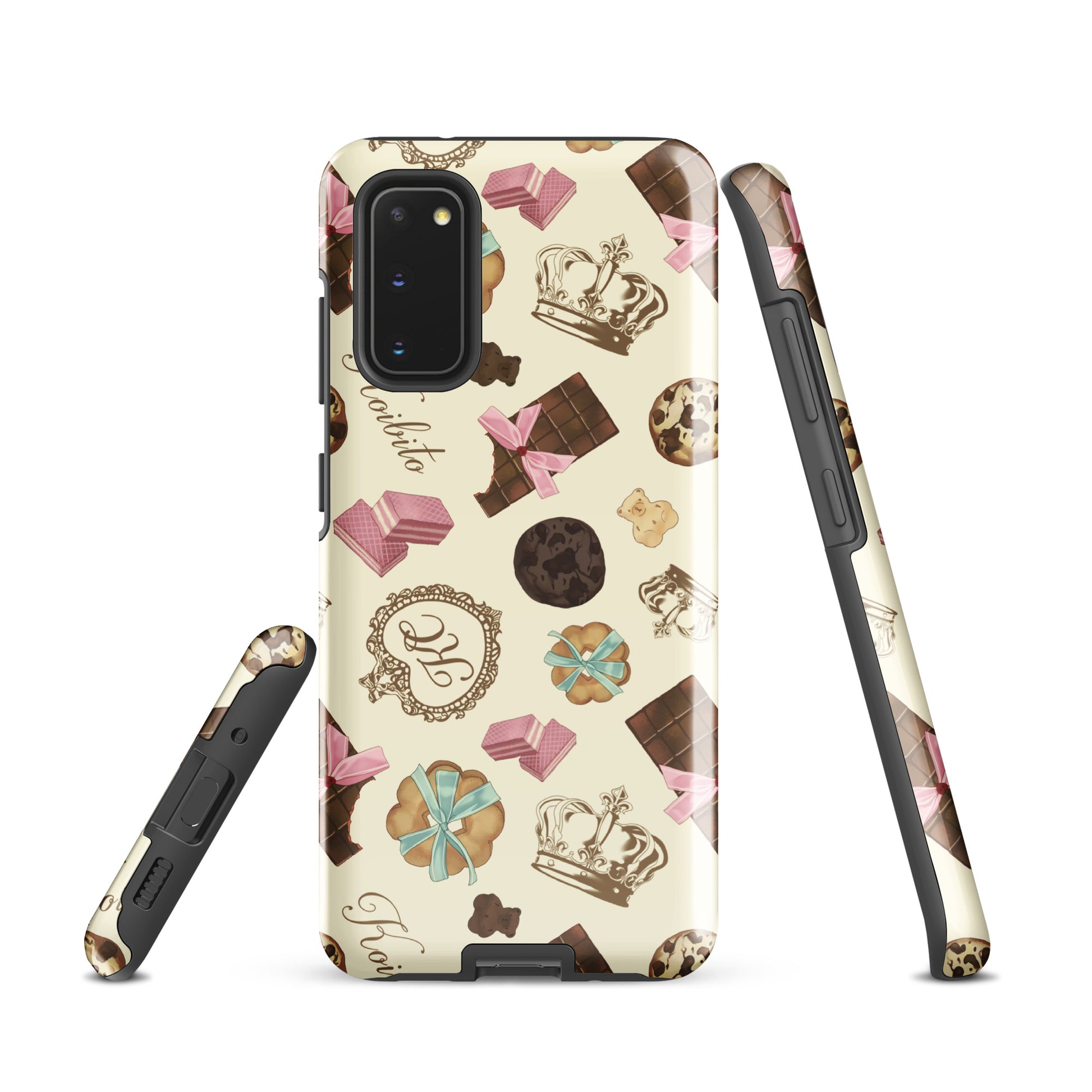 Stylish Royal Cookie Samsung® Tough Case showcases a charming dessert design for ultimate phone protection.