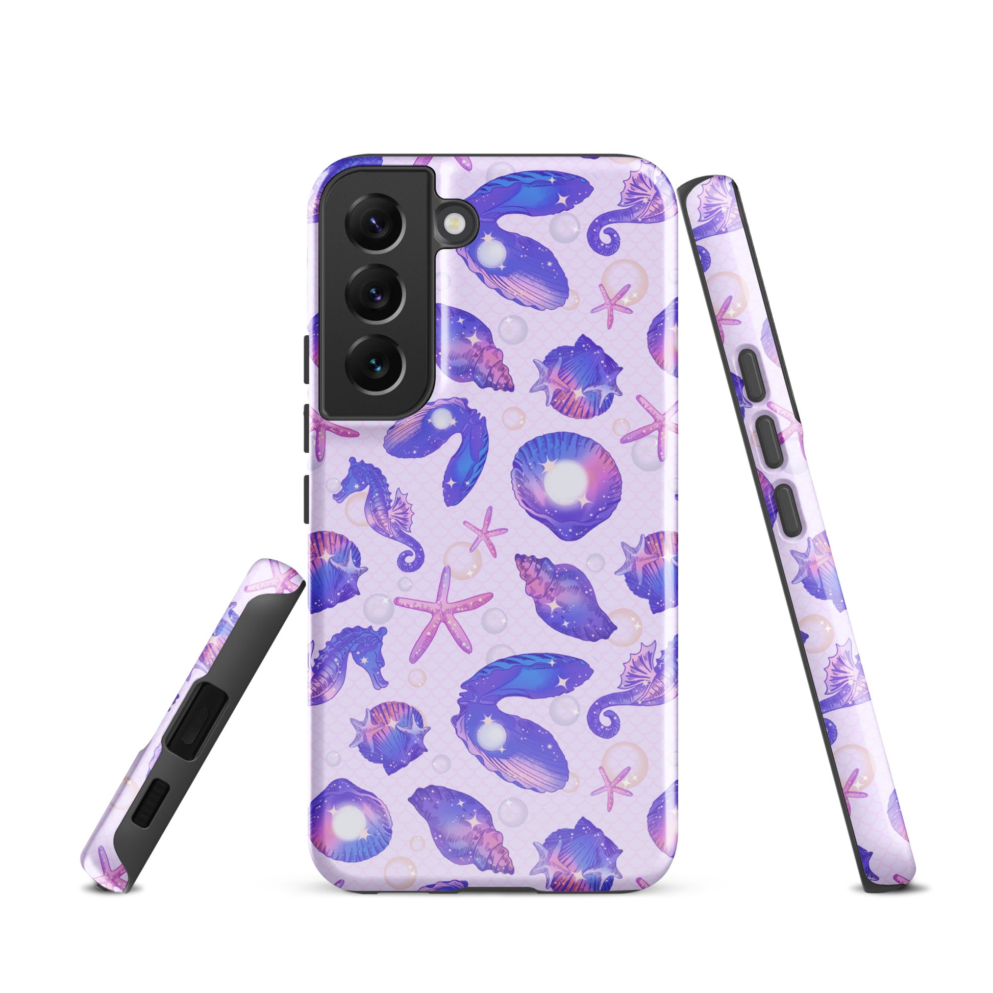 Colorful Sea Princess Samsung® Tough Case featuring marine designs, combining style with superior protection for your phone.