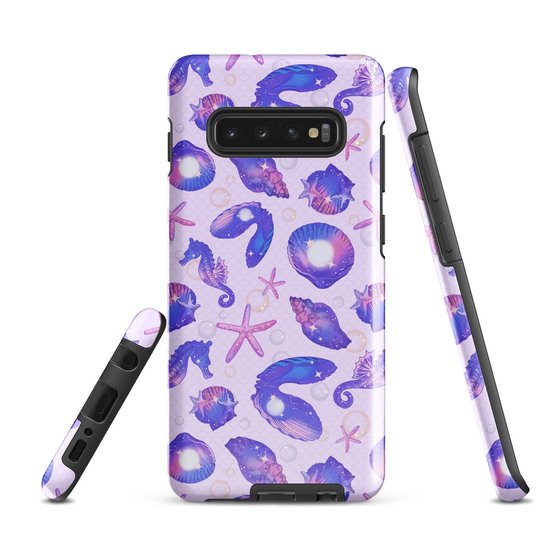Stylish Sea Princess Samsung® Tough Case featuring vibrant marine designs, ensuring durability and protection for your phone.