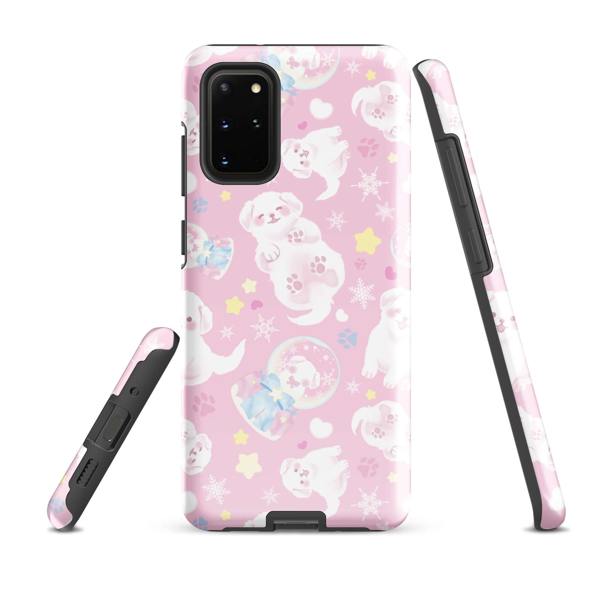 Cute Snow Puppy Samsung® Tough Case features playful designs while providing impact protection and durability.