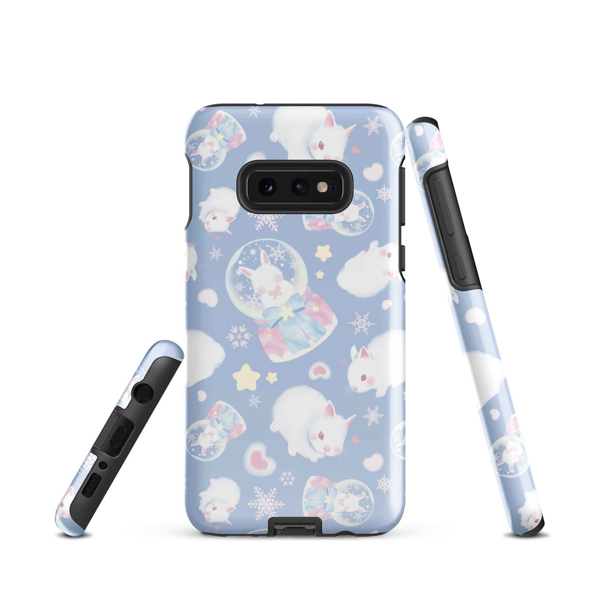 Snow Bunny Samsung® Tough Case featuring adorable bunny designs, ensuring style and protection for your phone.