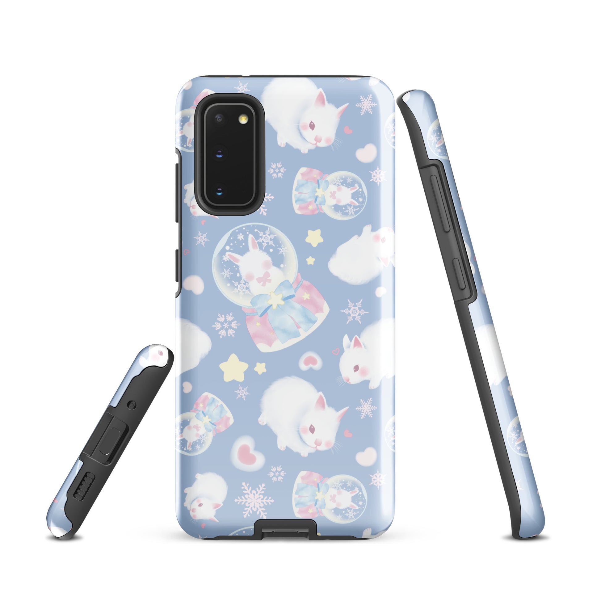 Stylish Snow Bunny Samsung® Tough Case features a cute design and dual-layer protection for your device.