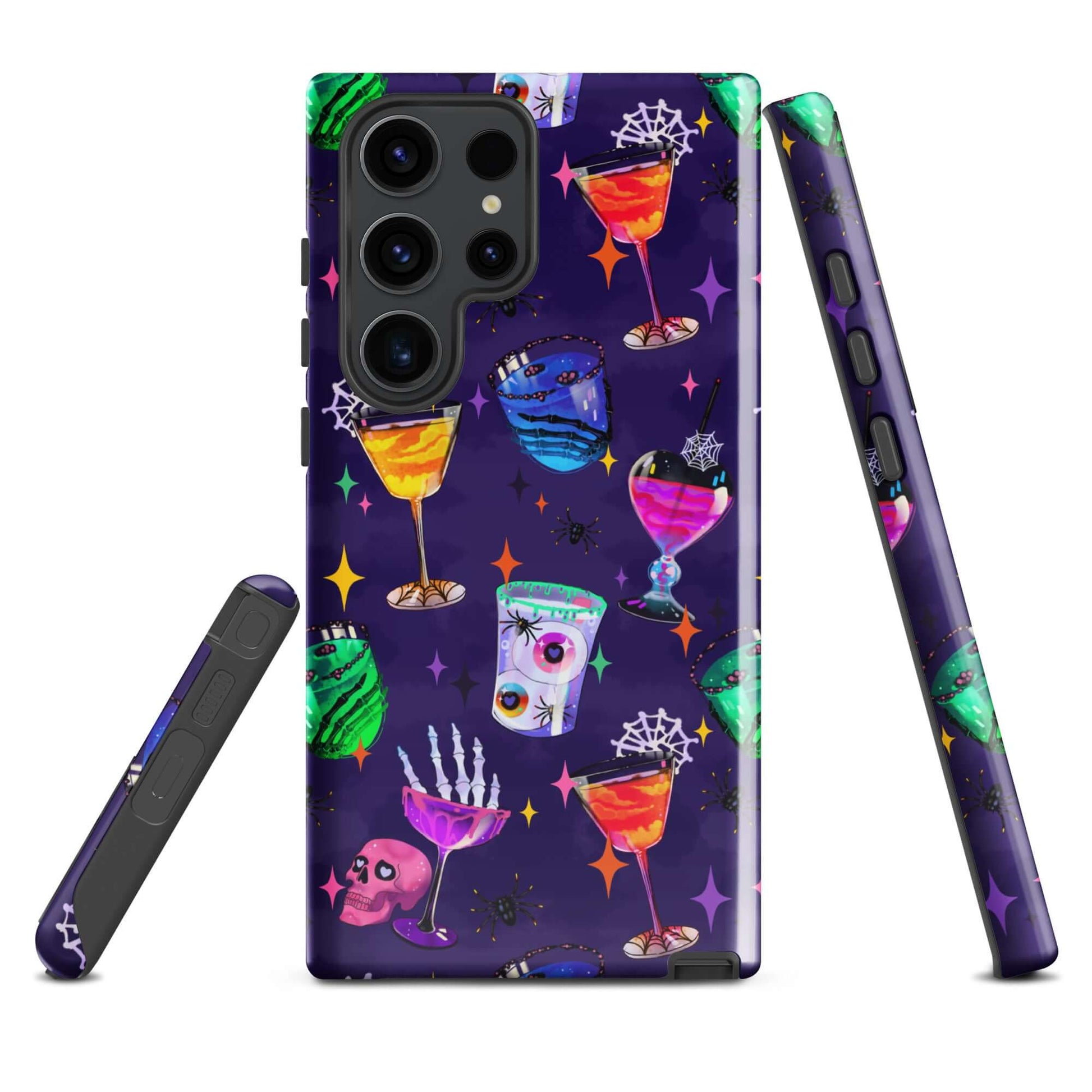 Colorful Monster Party Samsung® Tough Case showcases durable, artistic design with shock-absorbing protection. Perfect for your phone!
