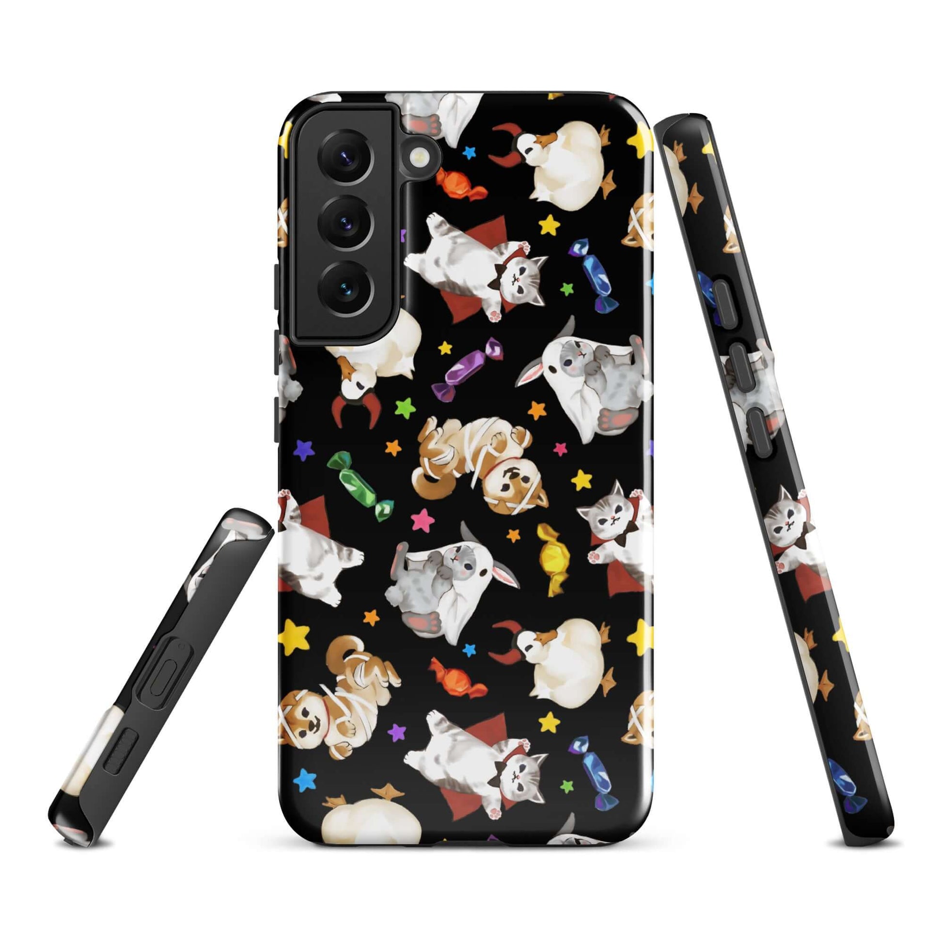 Trick or Treaters Samsung® Tough Case features playful designs, offering durable protection for your phone in style.