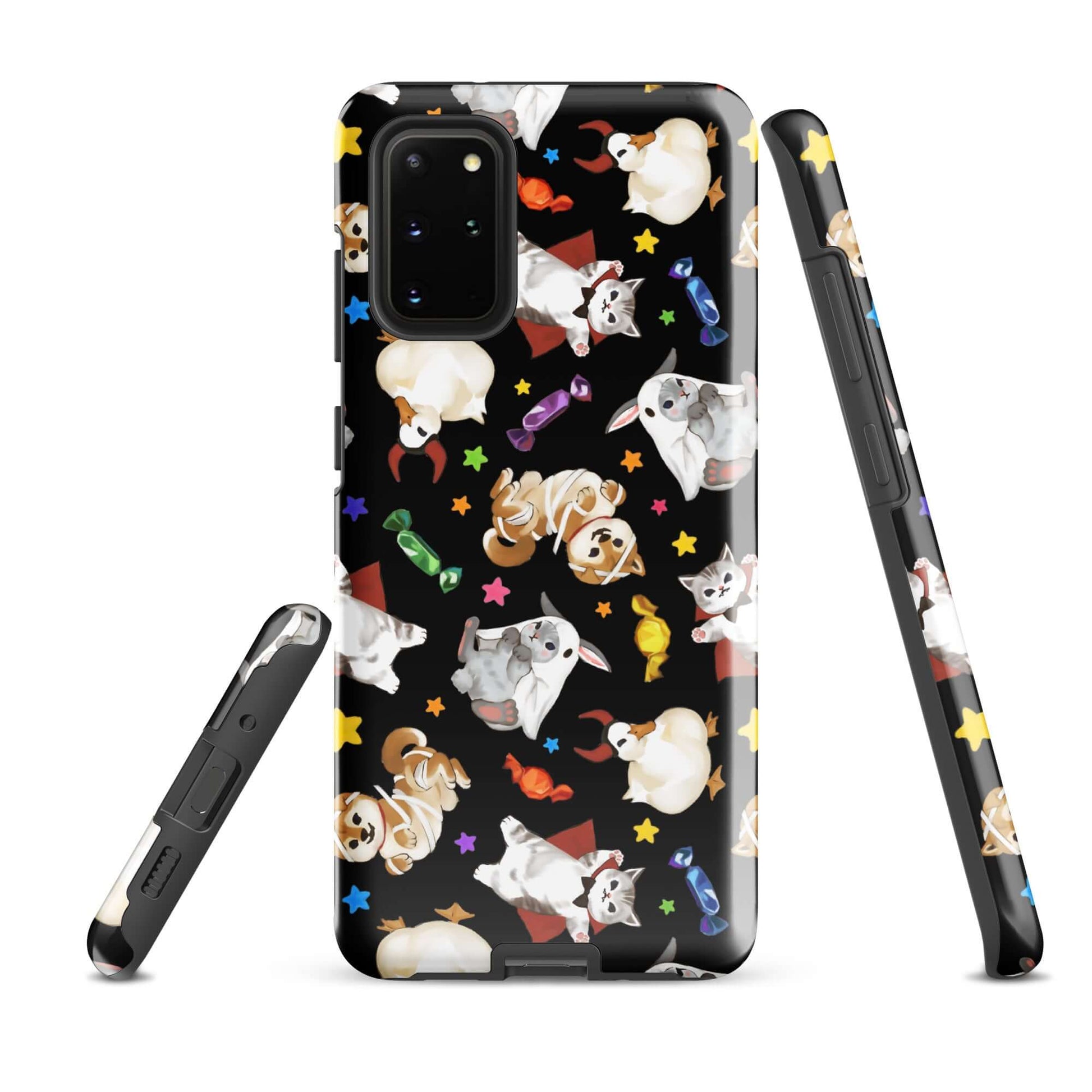 Trick or Treaters Samsung® Tough Case features playful designs, ensuring your phone stays stylish and protected.