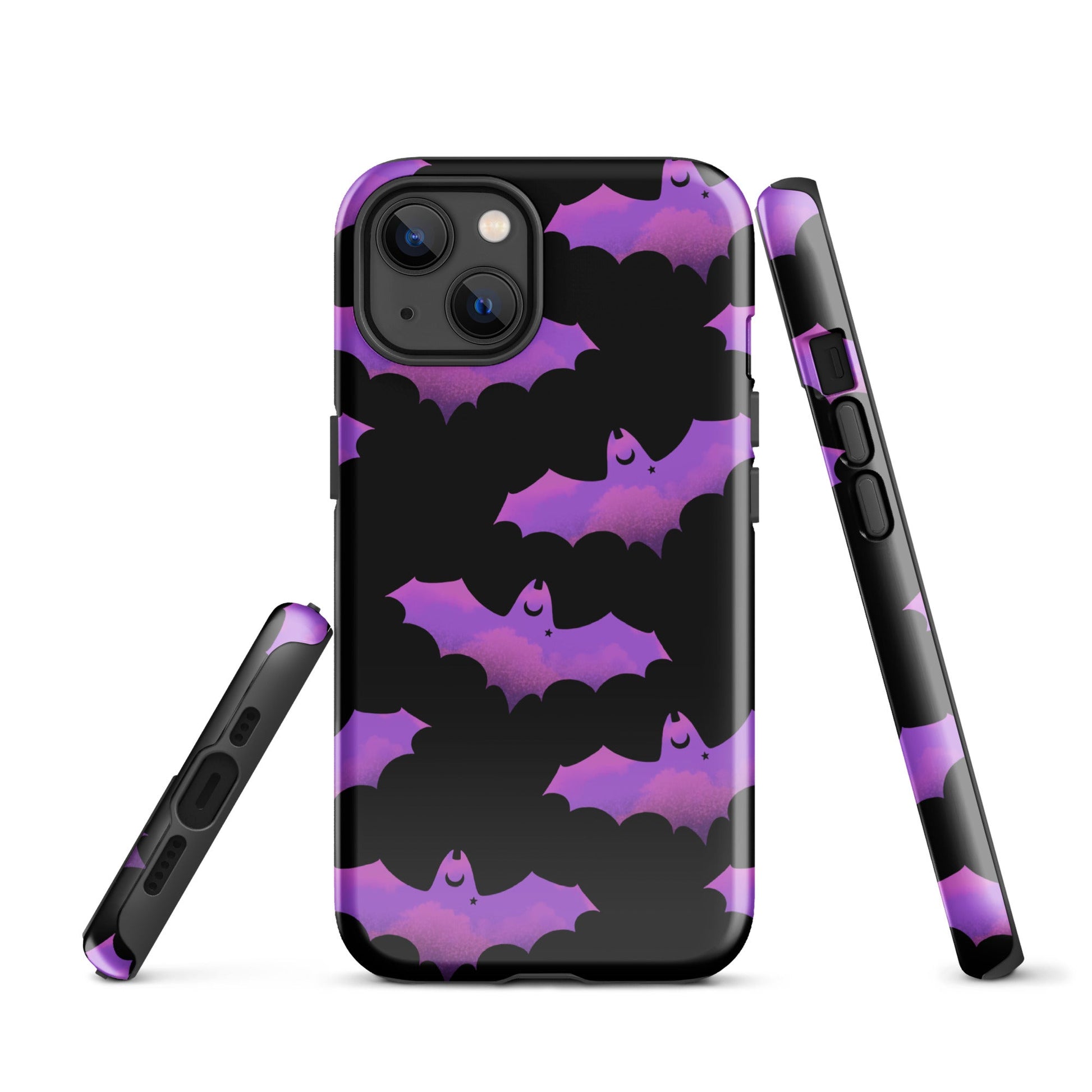 Durable Aensland iPhone® Tough Case features a stylish bat design for maximum protection and impact absorption.