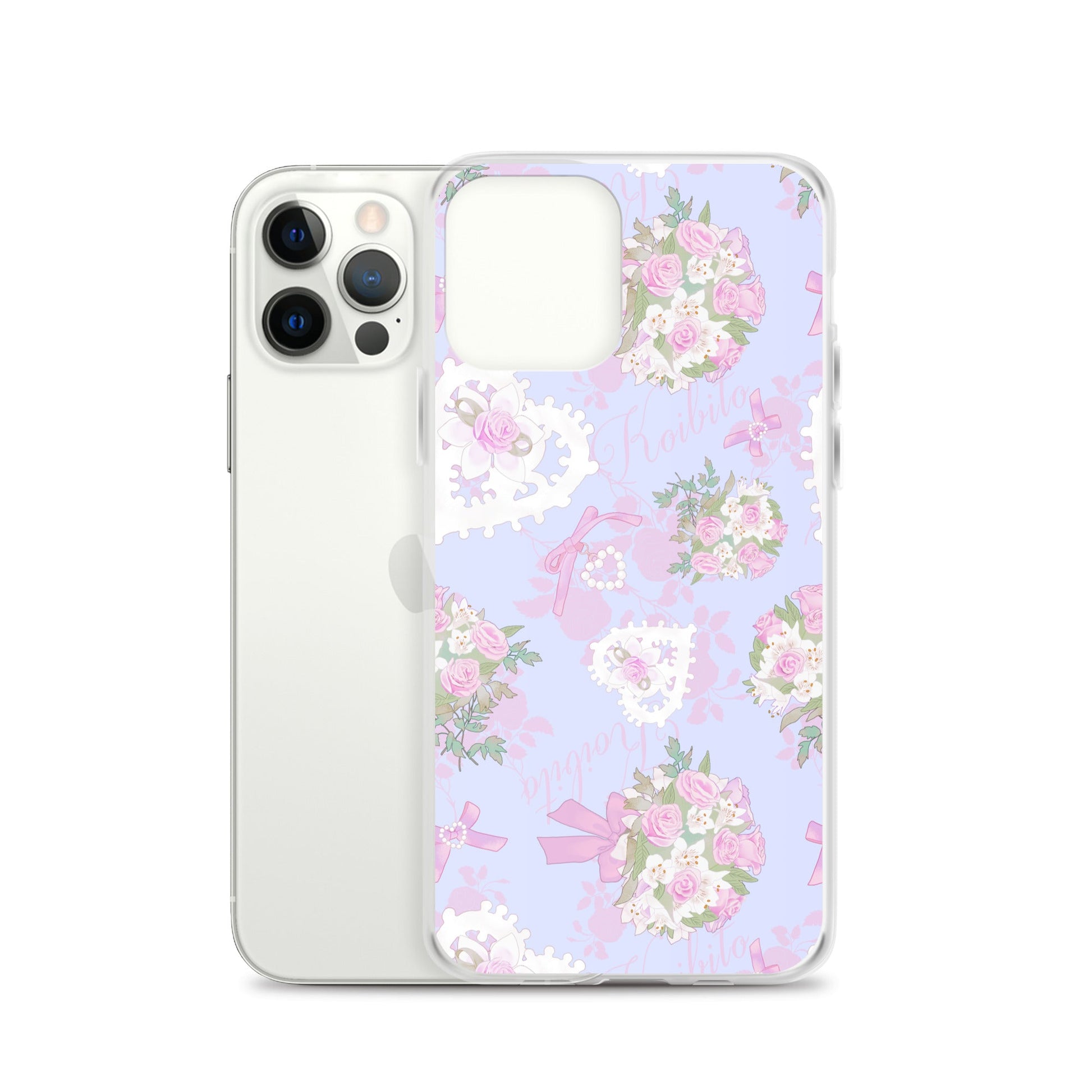 Sleek Anniversary iPhone® Clear Case with solid back and flexible sides protects against scratches and dirt.