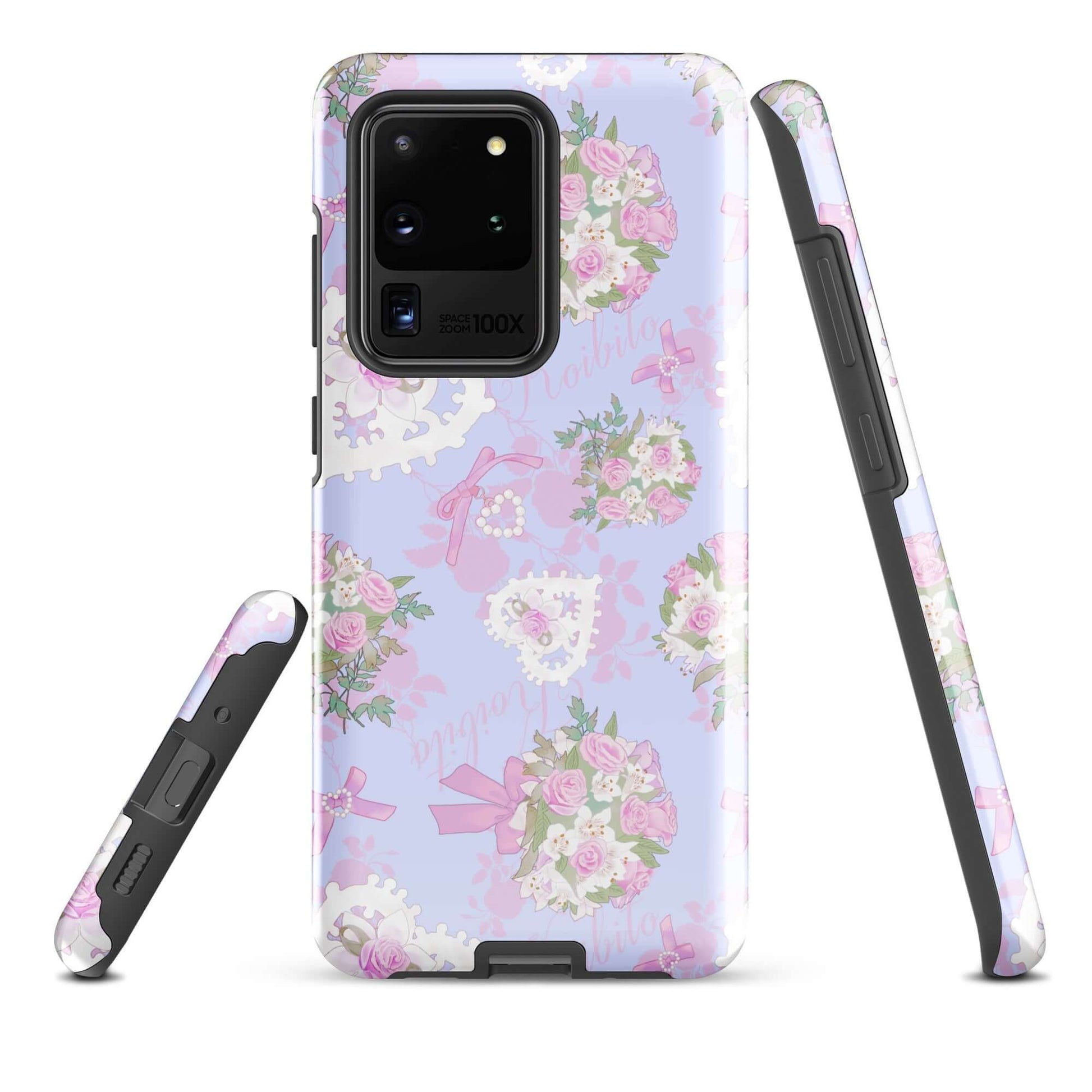 Stylish and protective, the Anniversary Samsung® Tough Case features floral designs and dual-layer durability for your phone.