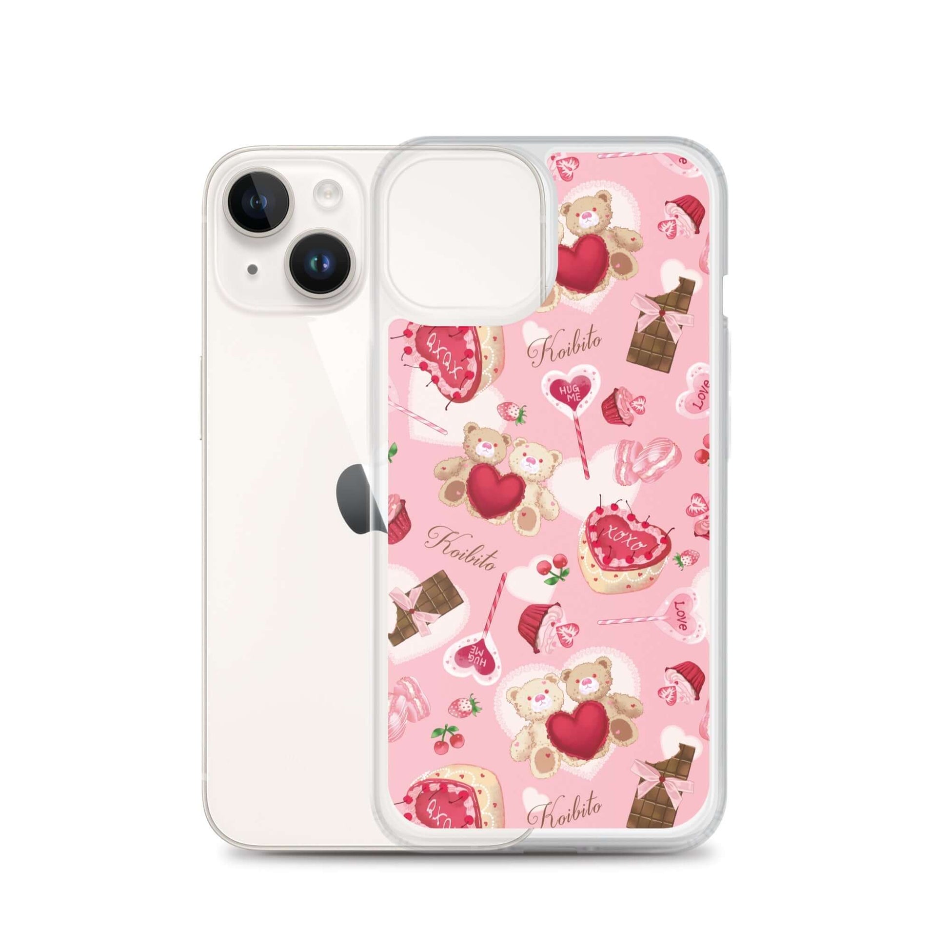 Colorful Sugar Sweetheart iPhone® Clear Case with protective design, perfect for style and durability.
