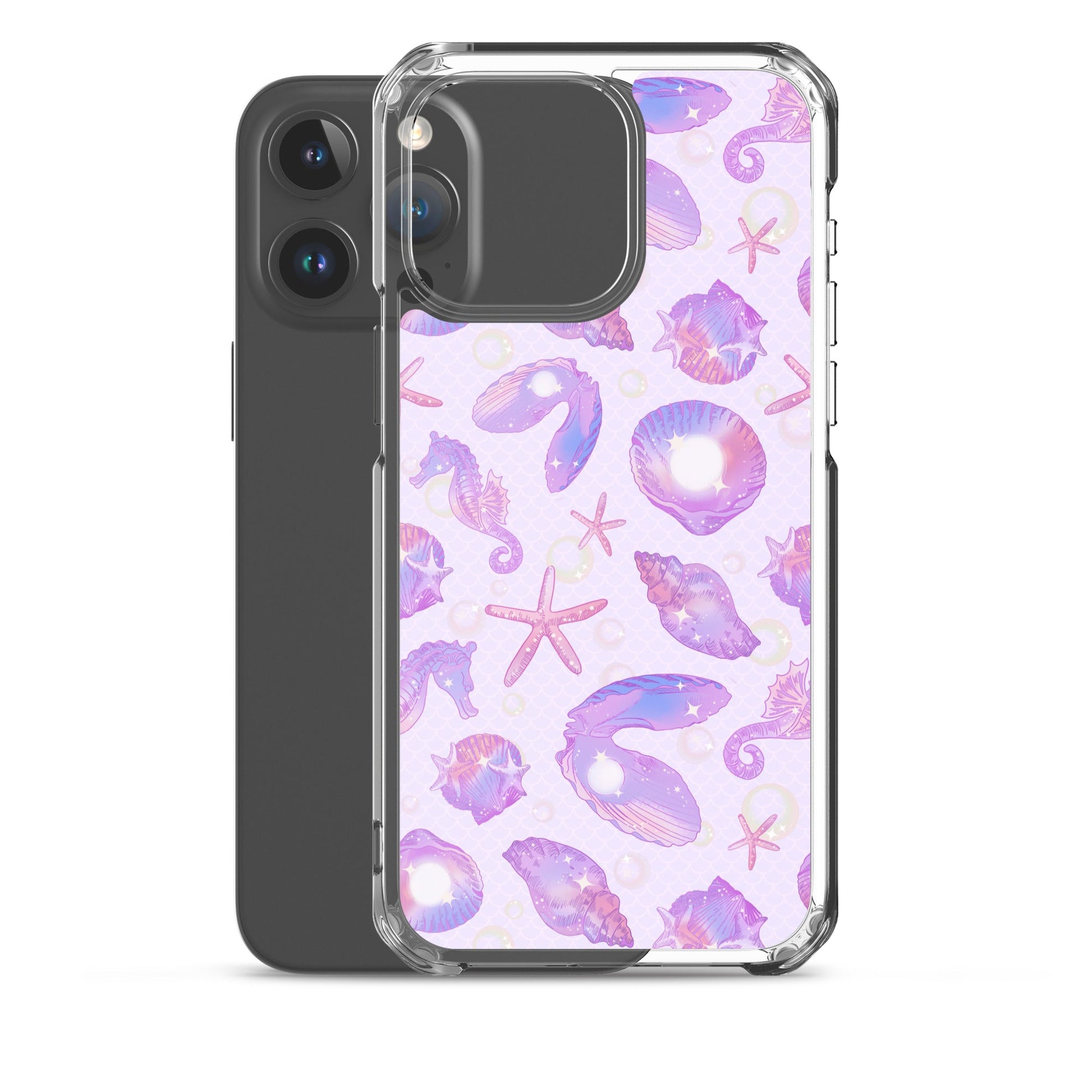 Protect your phone stylishly with the Sea Princess iPhone® Clear Case featuring a sleek, colorful design.