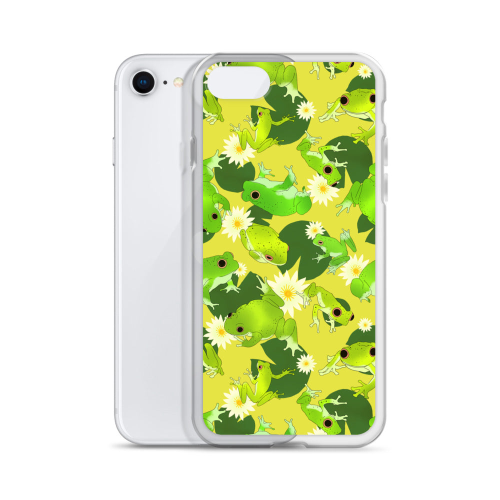 Protect your phone with the Kero-kero iPhone® Clear Case, featuring a fun frog design and flexible, durable material.