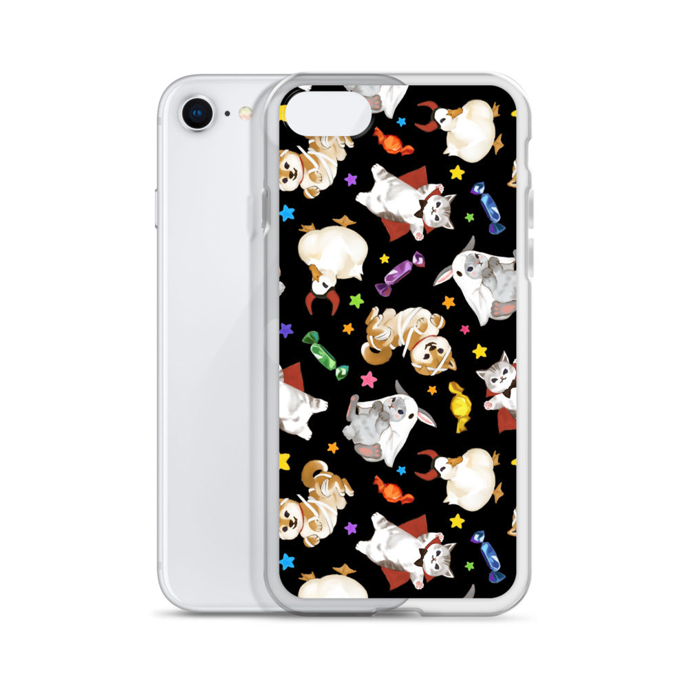 Protect your iPhone® with the Trick or Treaters iPhone® Clear Case, featuring fun designs and durable materials.