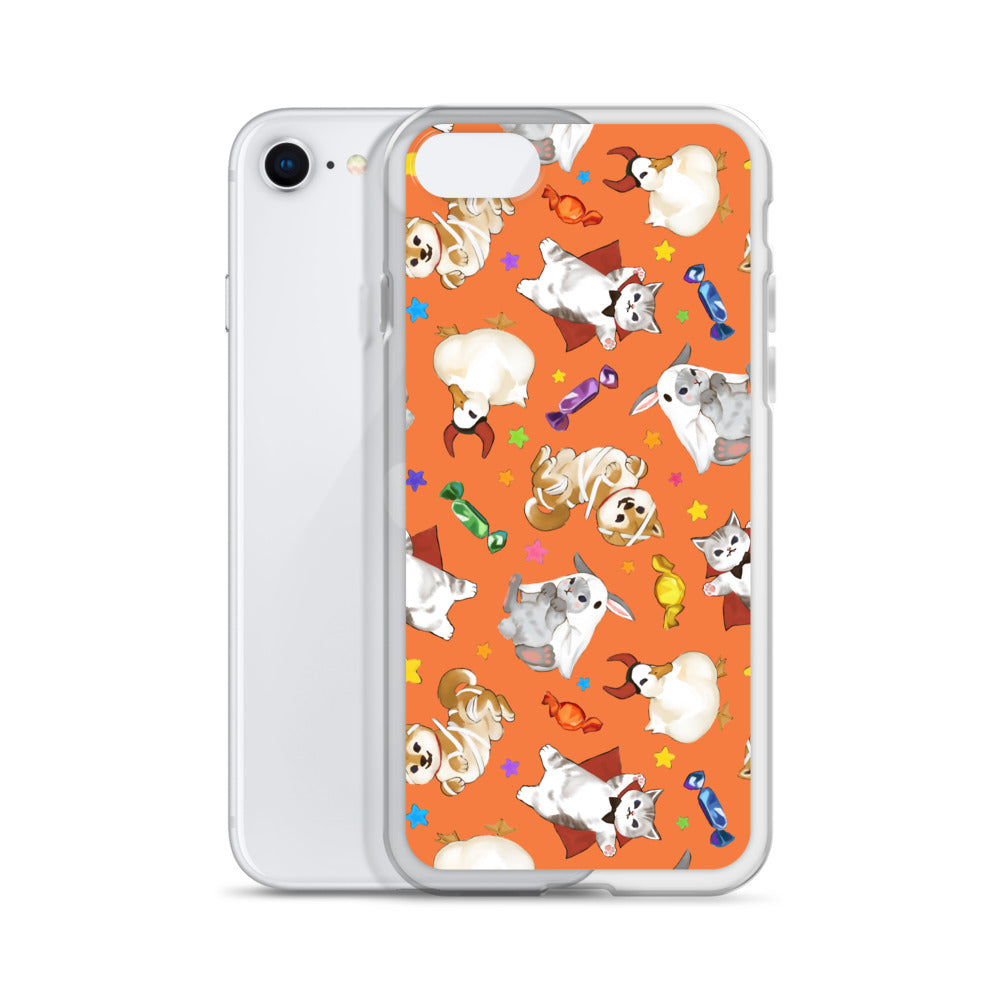 Protect your phone in style with the Trick or Treaters iPhone® Clear Case, featuring a fun, festive design.