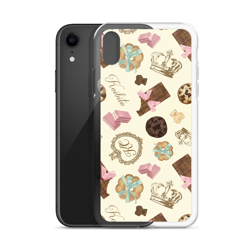 Stylish Royal Cookie iPhone® Clear Case offers protection from scratches and dirt with a flexible design.