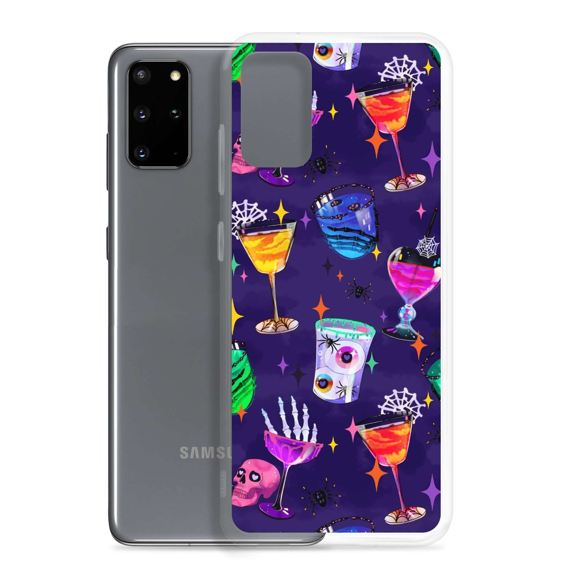 Colorful Monster Party Samsung® Clear Case showcases fun designs while protecting against dust and scratches. Perfect fit!