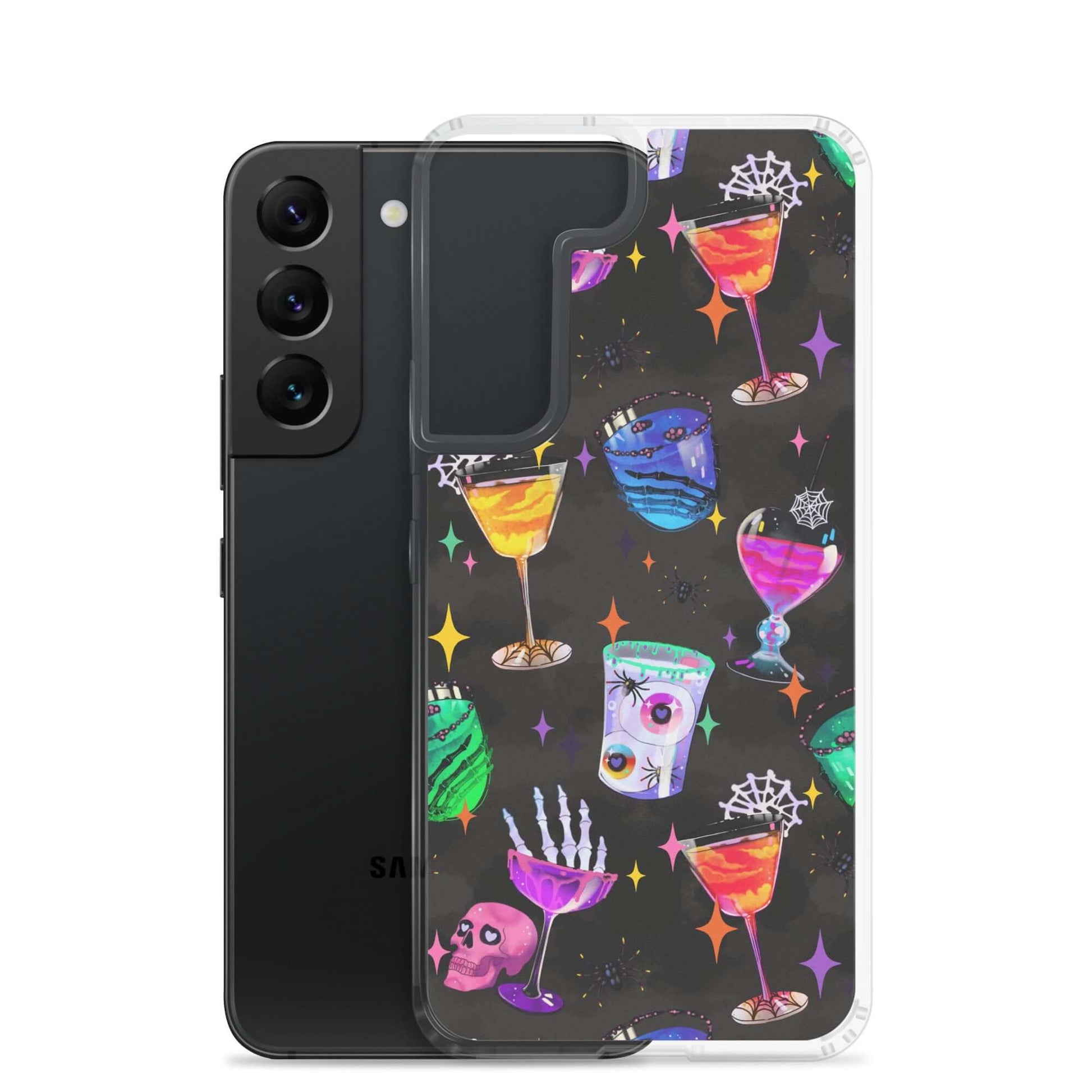 Protect your Samsung® with the stylish Monster Party Samsung® Clear Case featuring vibrant, playful designs.