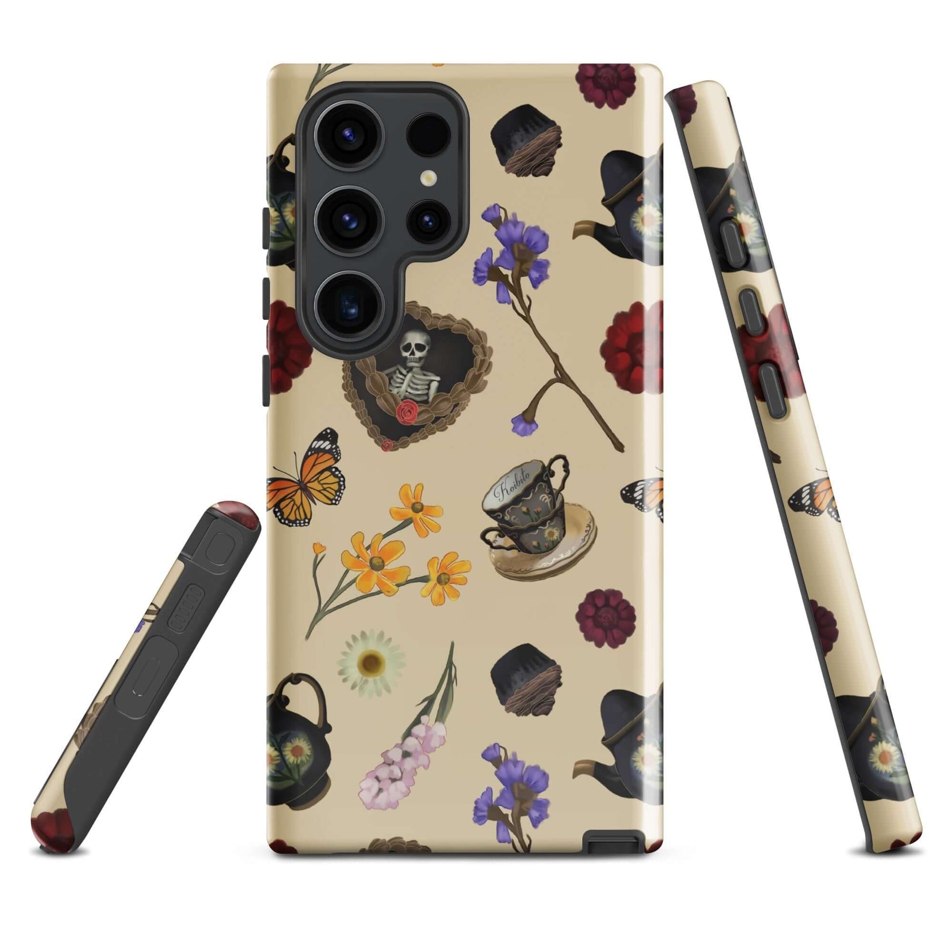 Gothic Tea Time Samsung® Tough Case features unique designs and provides durable protection for your phone.