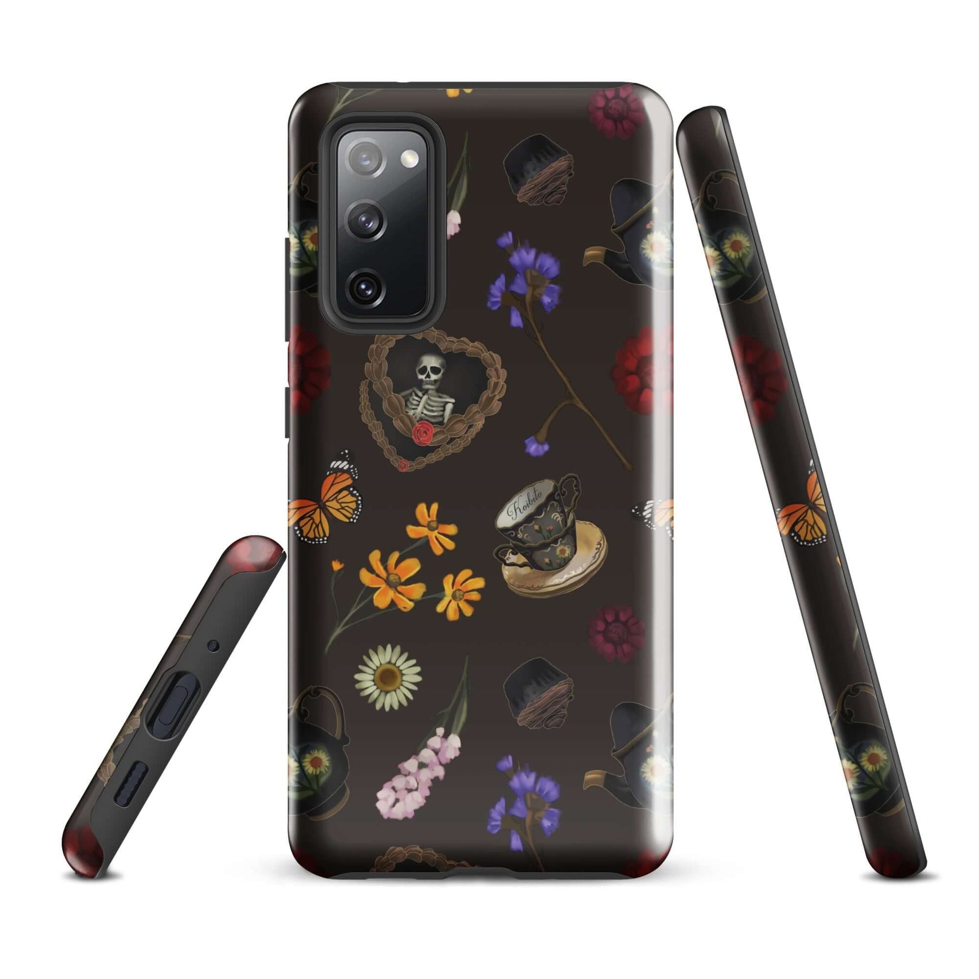 Gothic Tea Time Samsung® Tough Case features a striking design, combining artful aesthetics with superior protection.