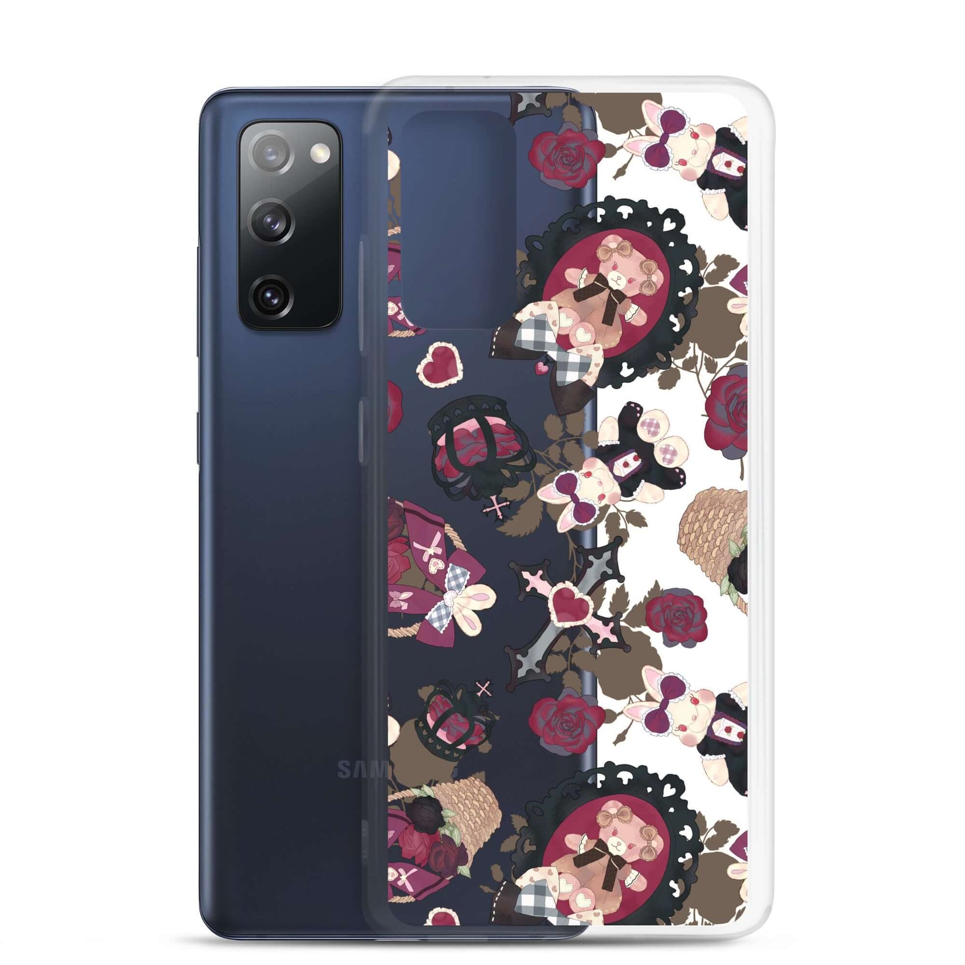 Stylish Gothic Teddy Samsung® Clear Case offers protection while enhancing your phone's look with adorable designs.