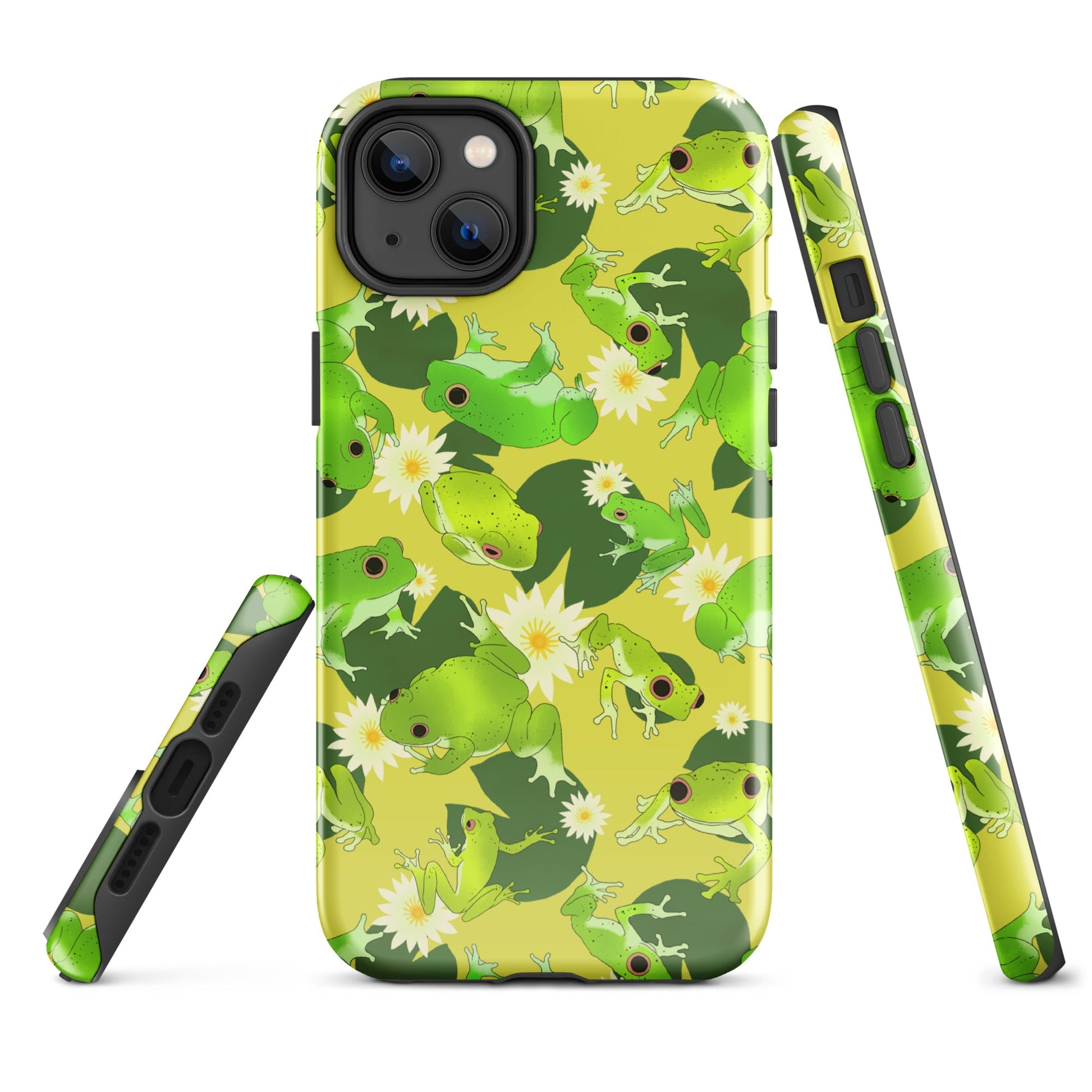 Colorful Kero-kero iPhone® Tough Case with durable dual-layer protection for stylish phone safety year-round.