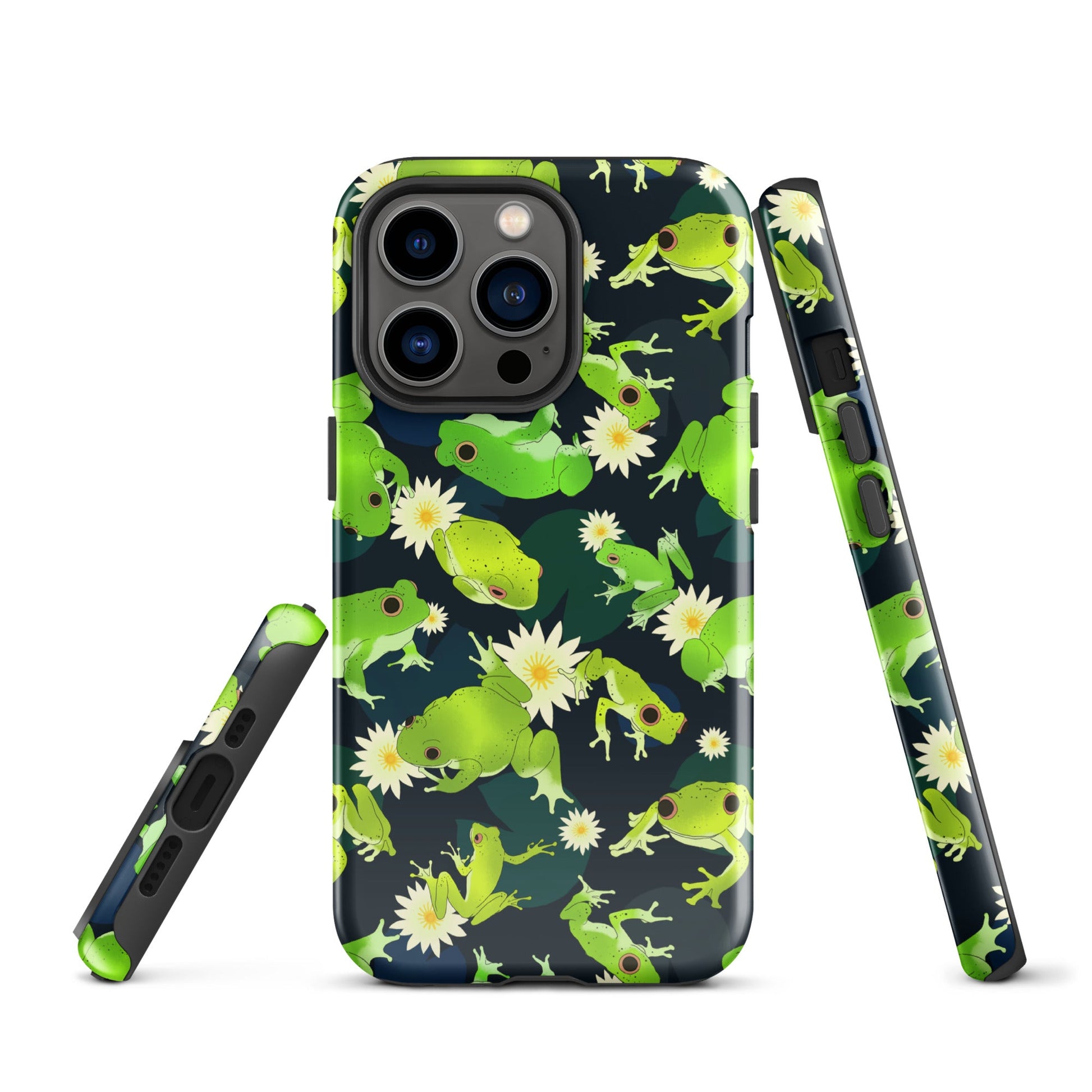 Stylishly protect your phone with the Kero-kero iPhone® Tough Case, featuring a vibrant frog design and durable construction.